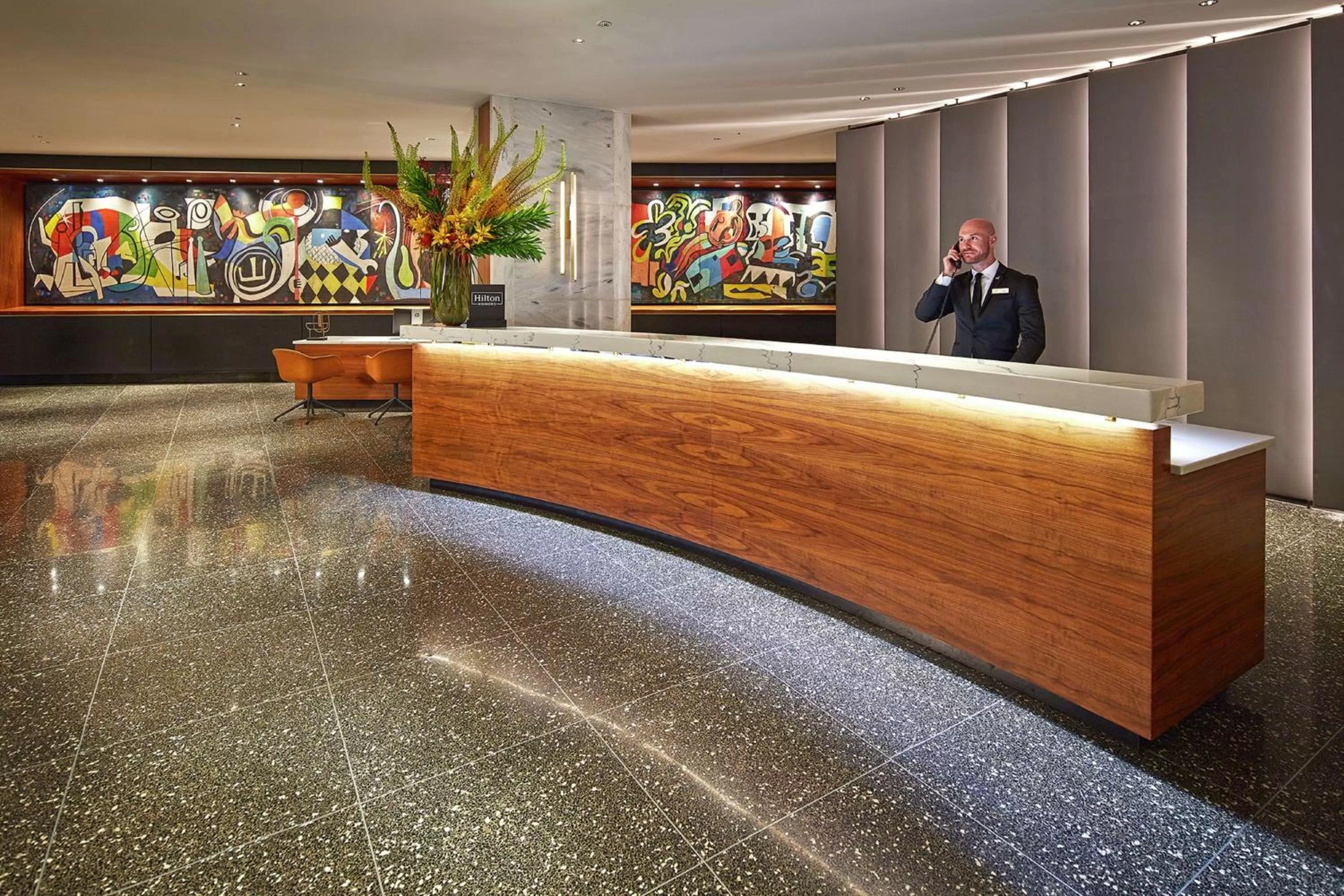 Lobby or reception in The Statler Dallas, Curio Collection By Hilton