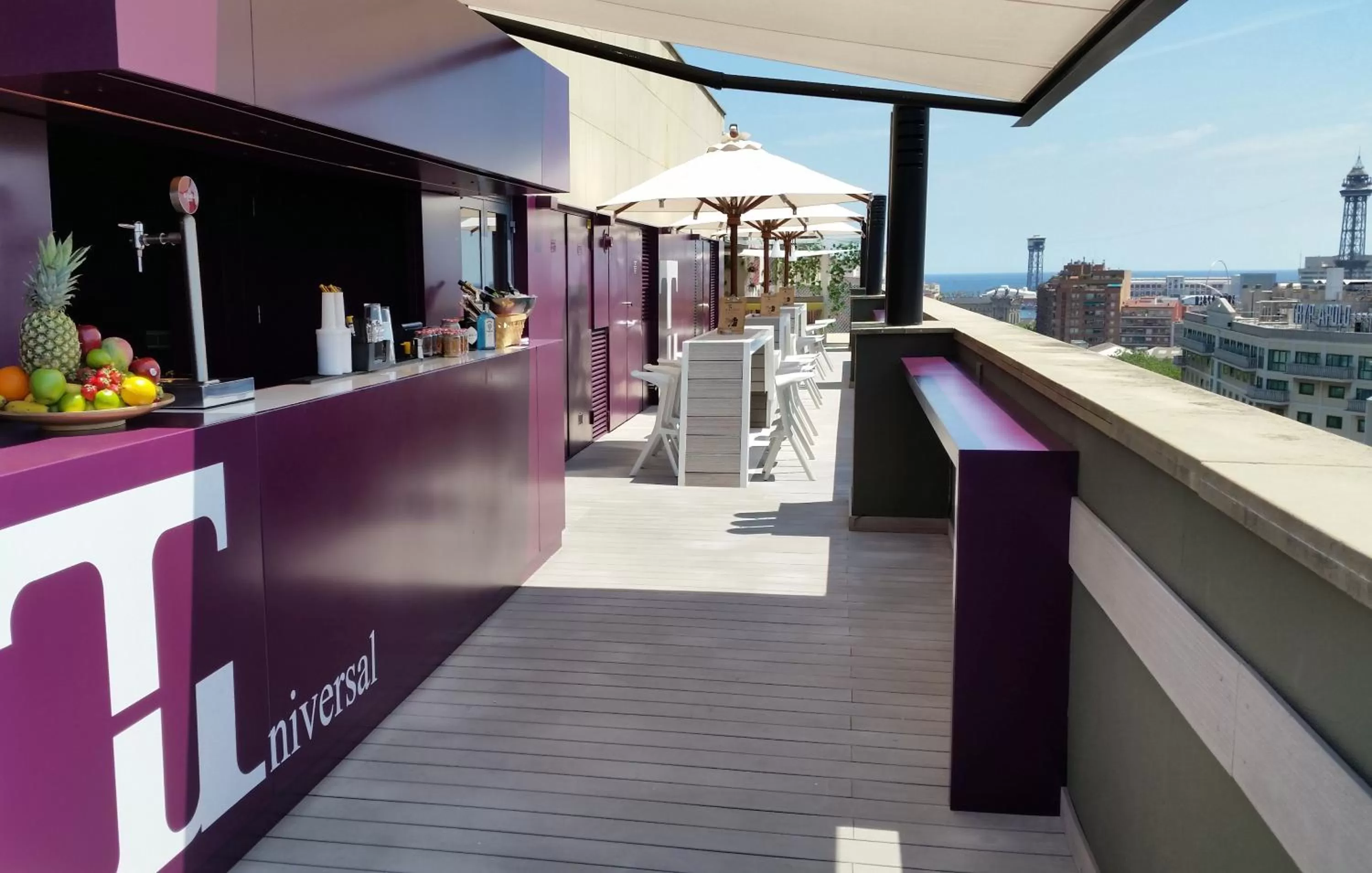 Restaurant/places to eat in Hotel Barcelona Universal