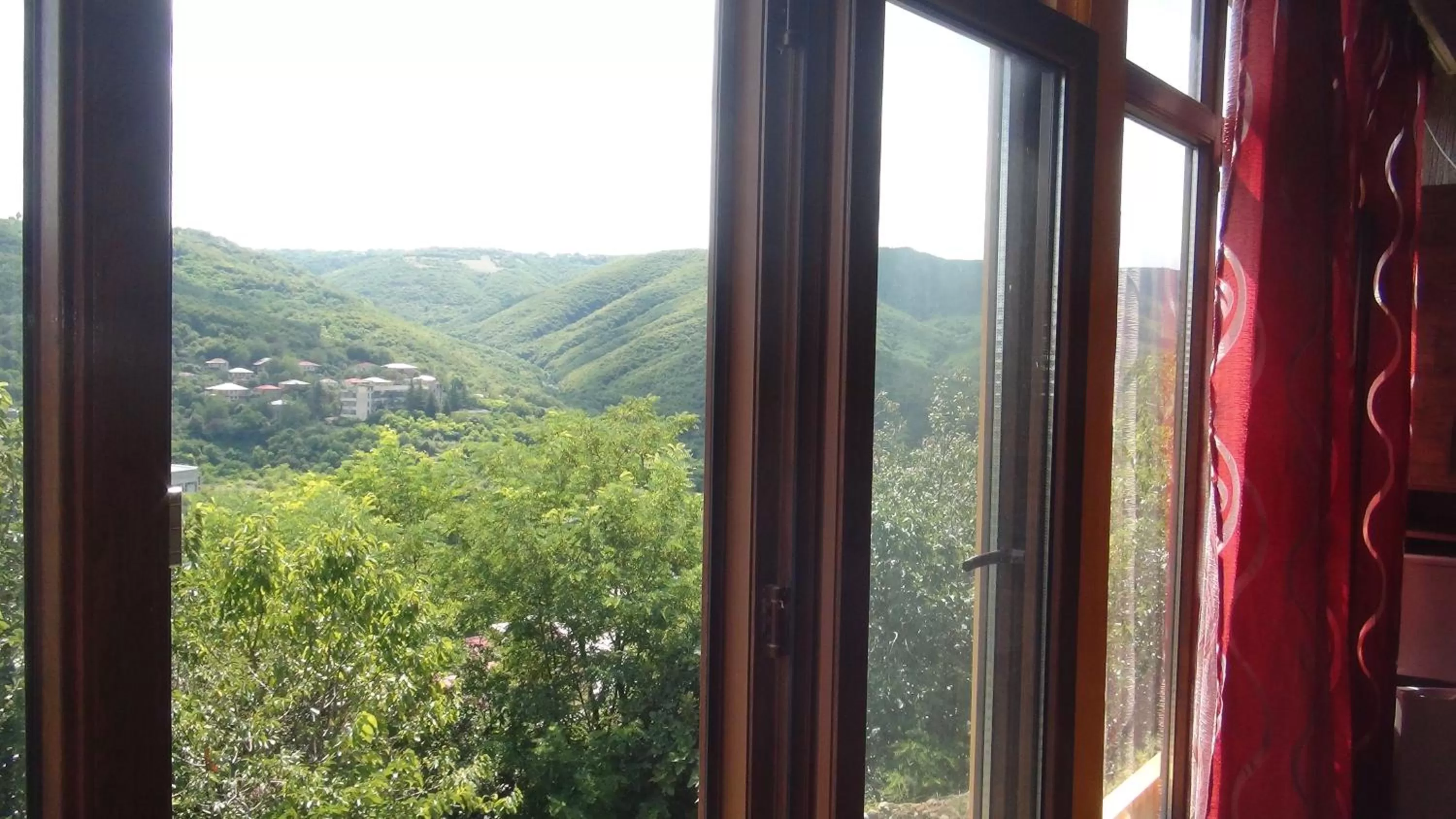 Mountain View in Old House in Sighnaghi