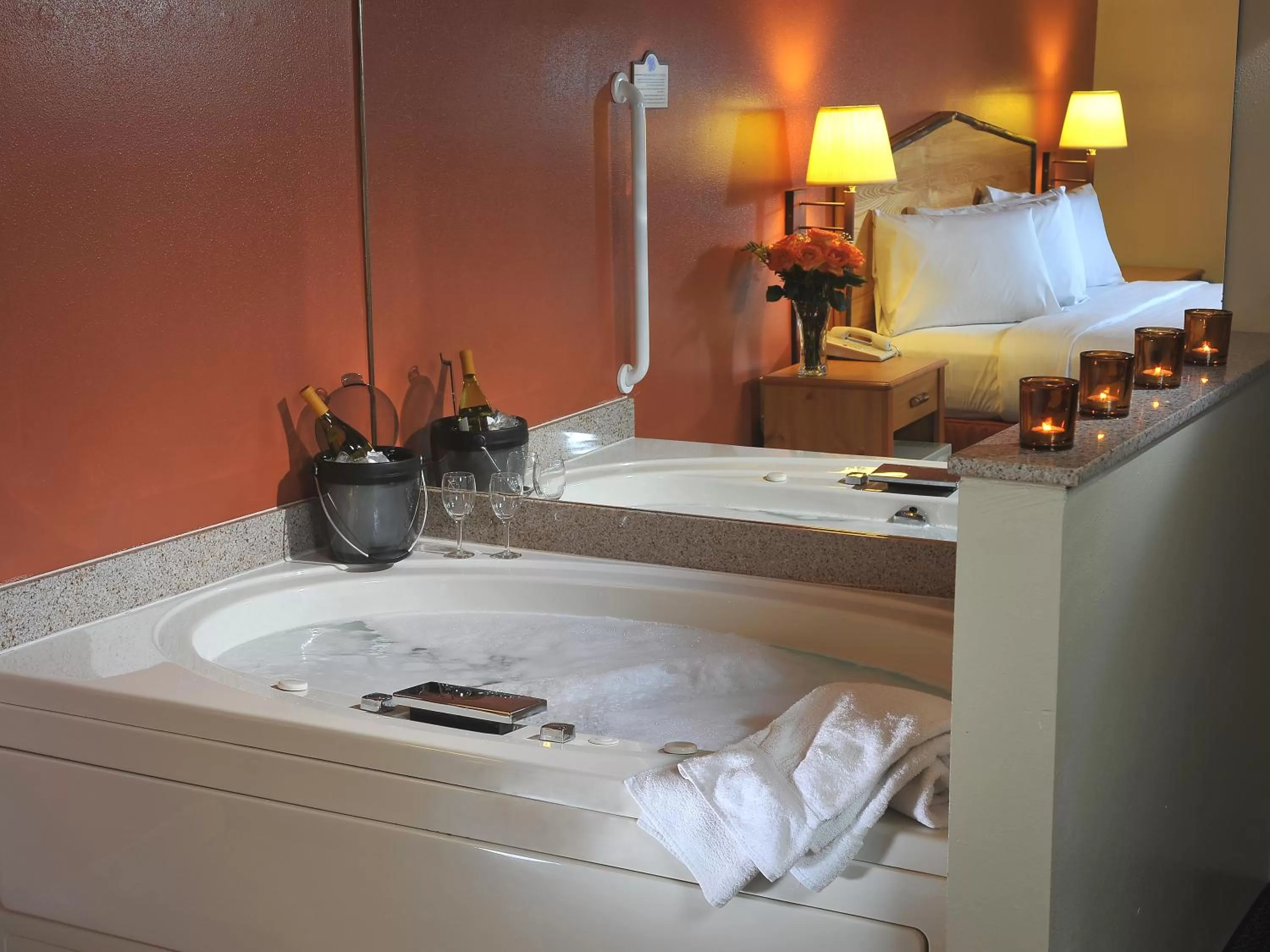 Hot Tub in AmericInn by Wyndham Oswego