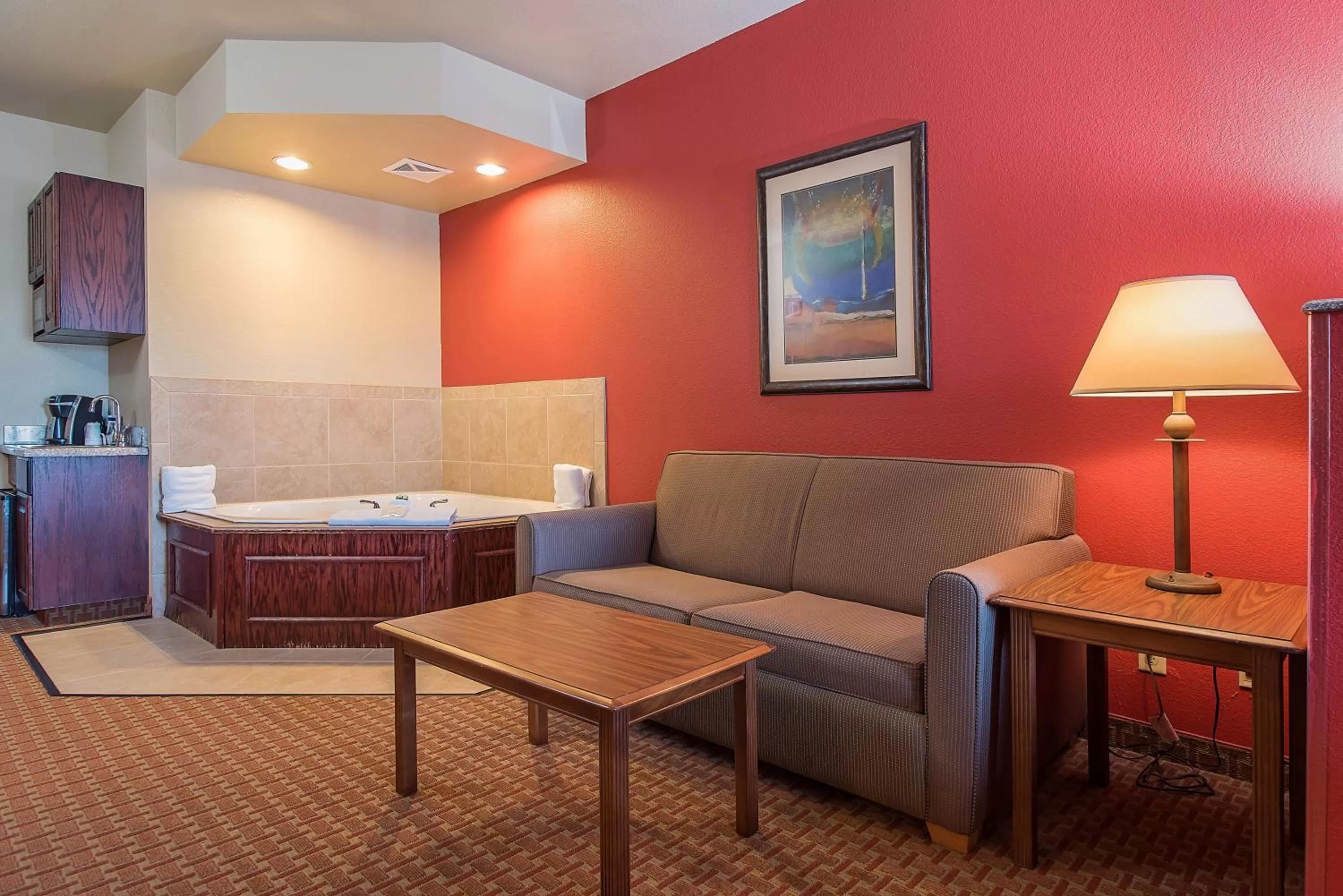 Living room in Baymont Inn & Suites by Wyndham Sturgis