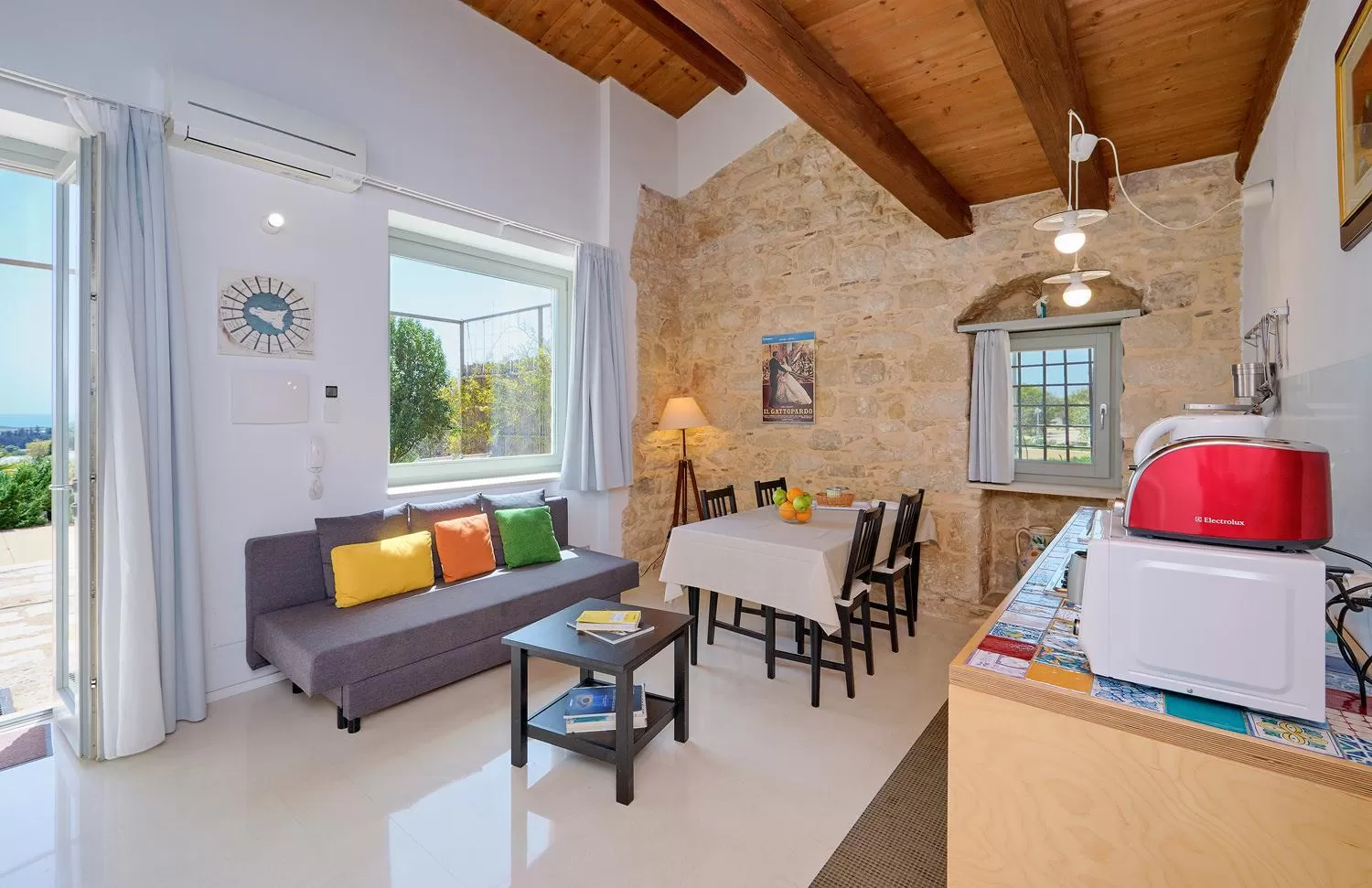 Living room in Petrantica Resort