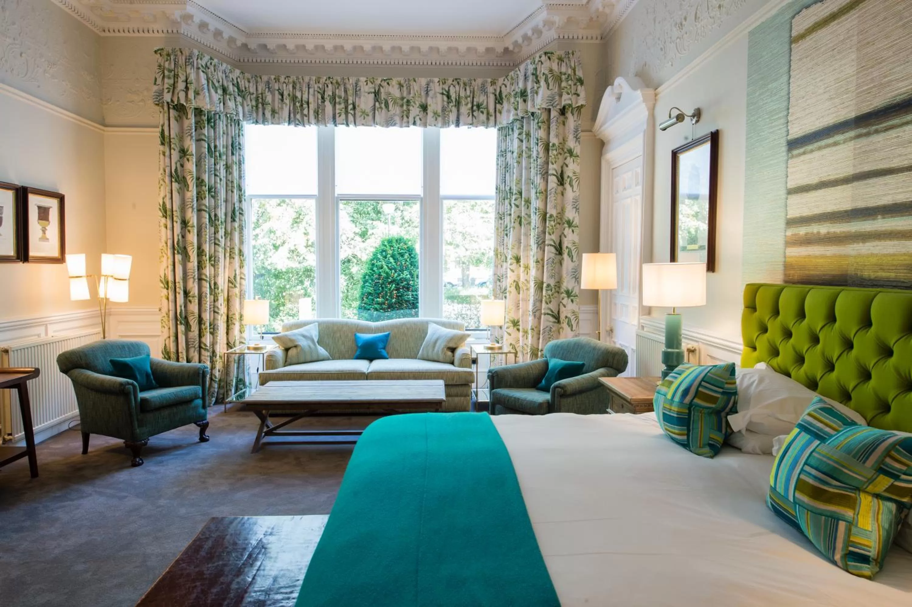 Bedroom, Bed in One Devonshire Gardens a Hotel Du Vin