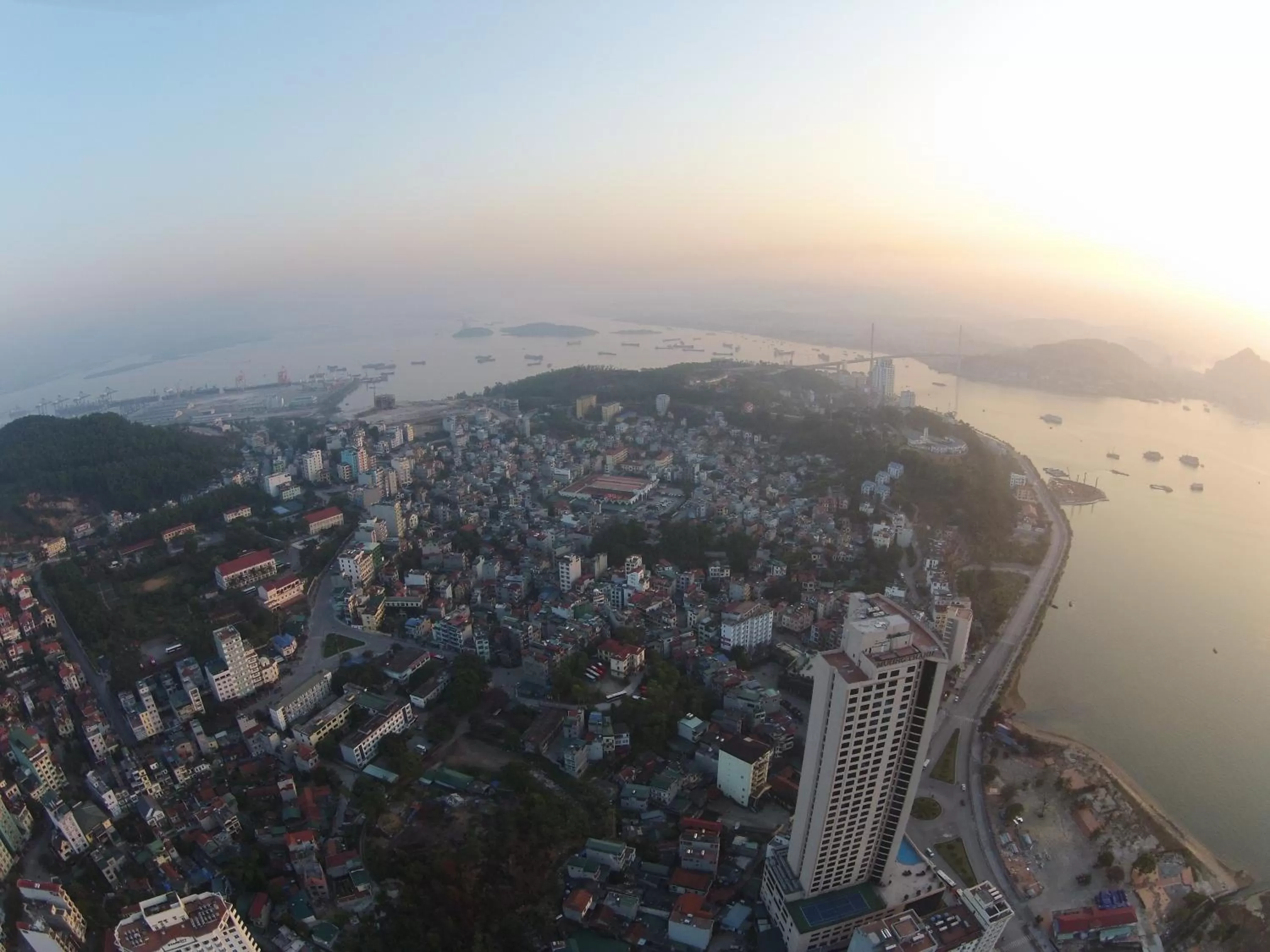 Bird's eye view in Viet Nhat Halong Hotel - Bai Chay