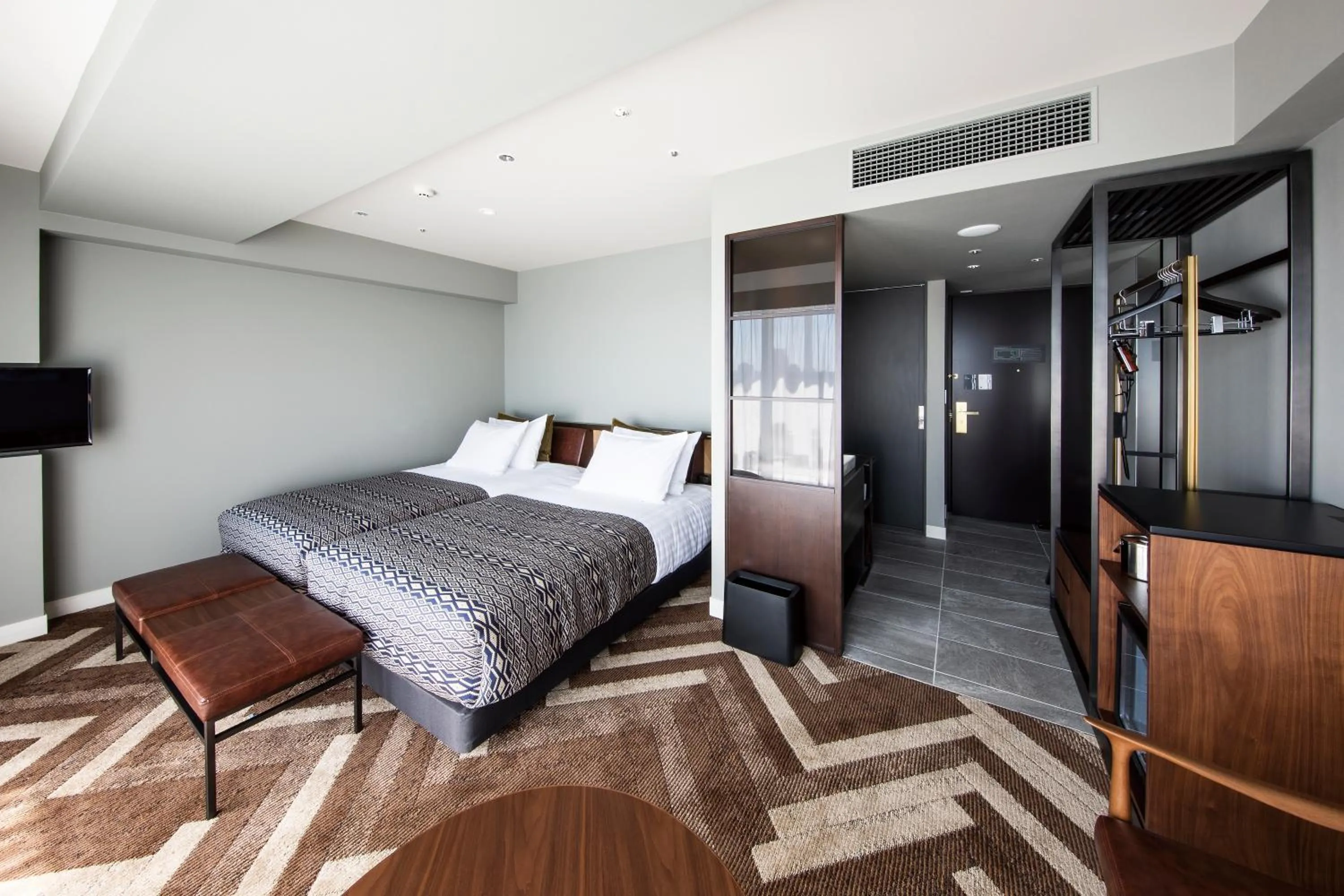 Bedroom, Bed in SHIBUYA STREAM HOTEL formerly Shibuya Stream Excel Hotel Tokyu