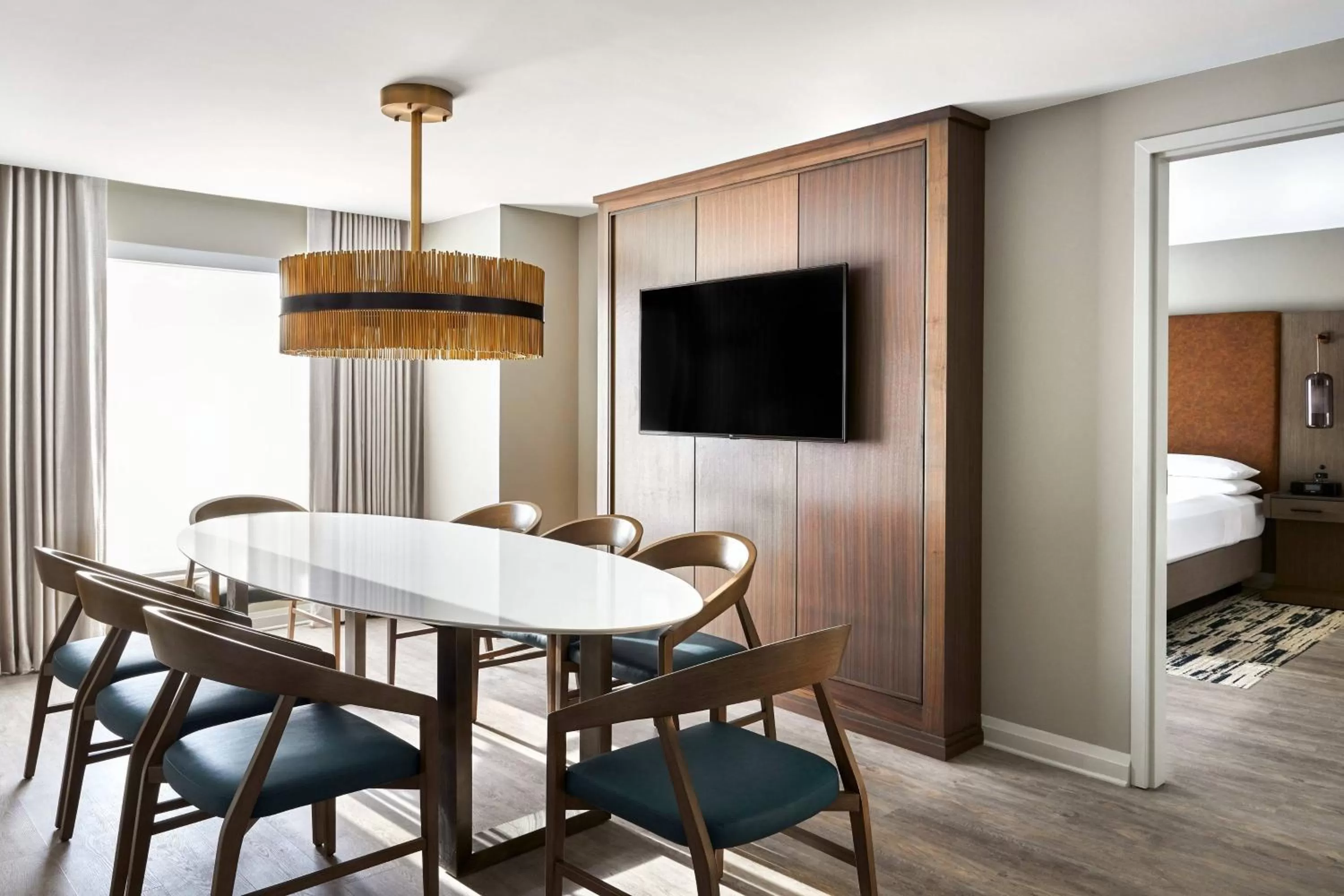 Bedroom in San Antonio Marriott Rivercenter on the River Walk