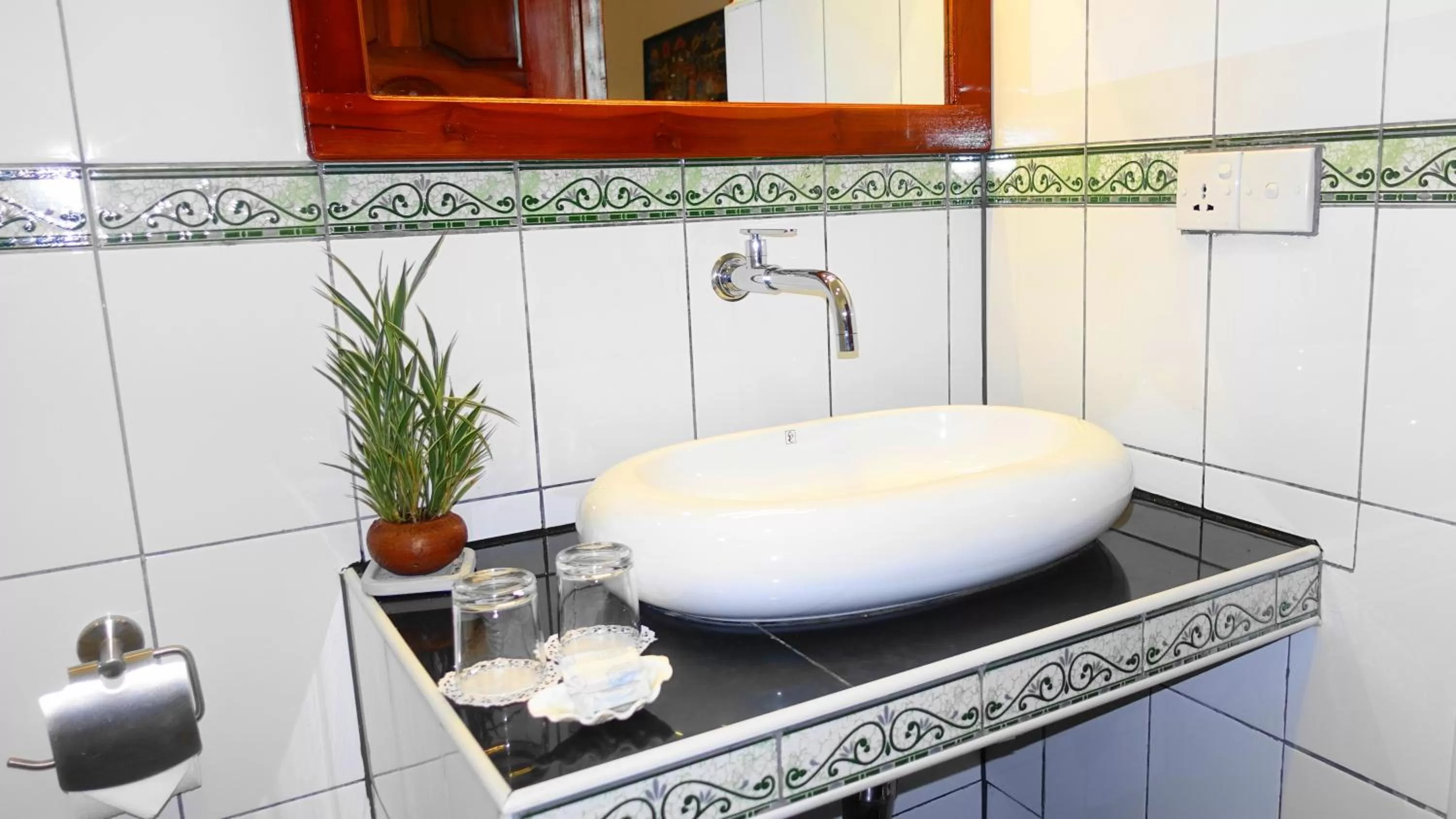 Bathroom in Regina Beach Bungalow