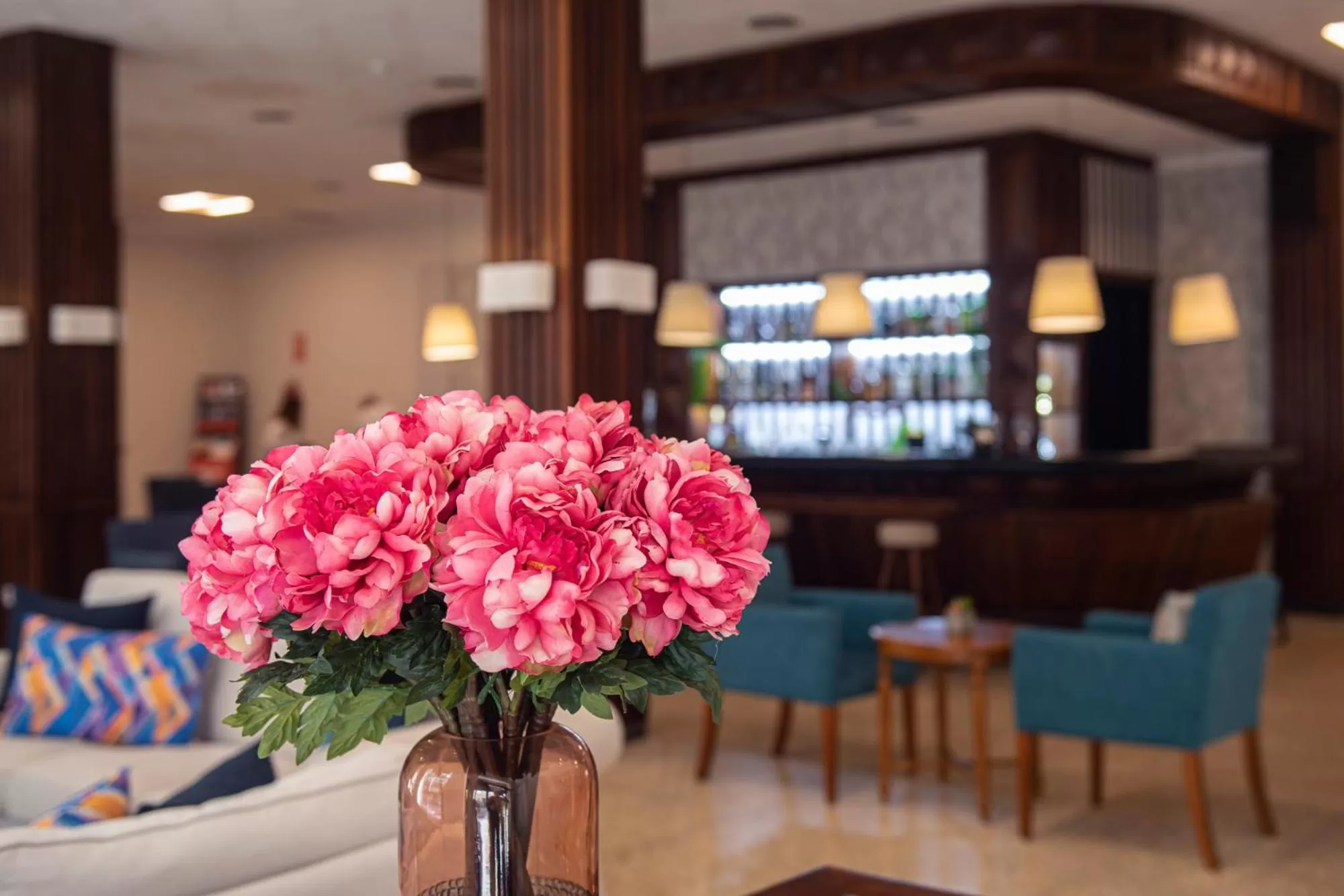 Lobby or reception in Hotel Marte