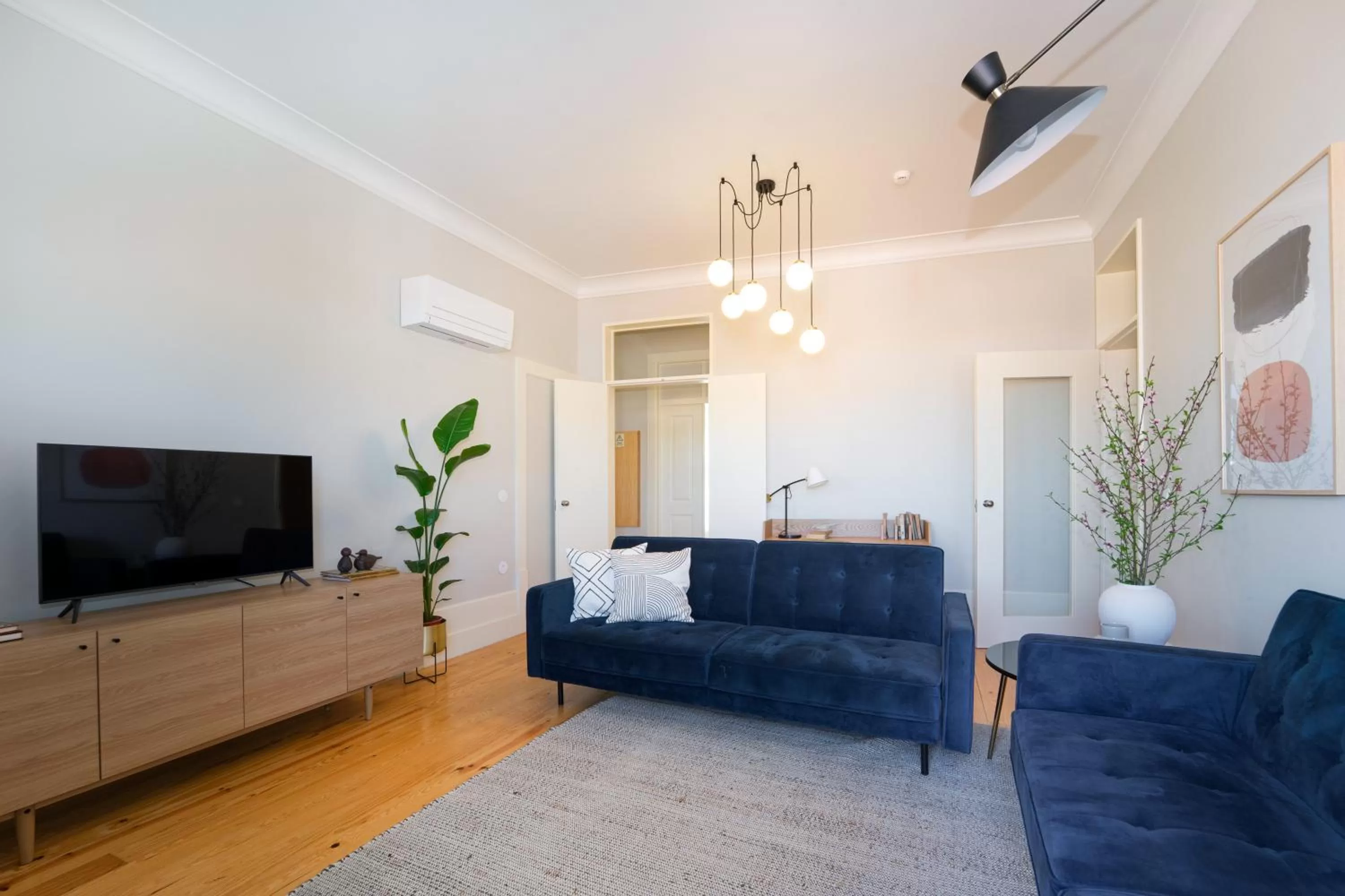 TV and multimedia in Entre Ruas Apartments