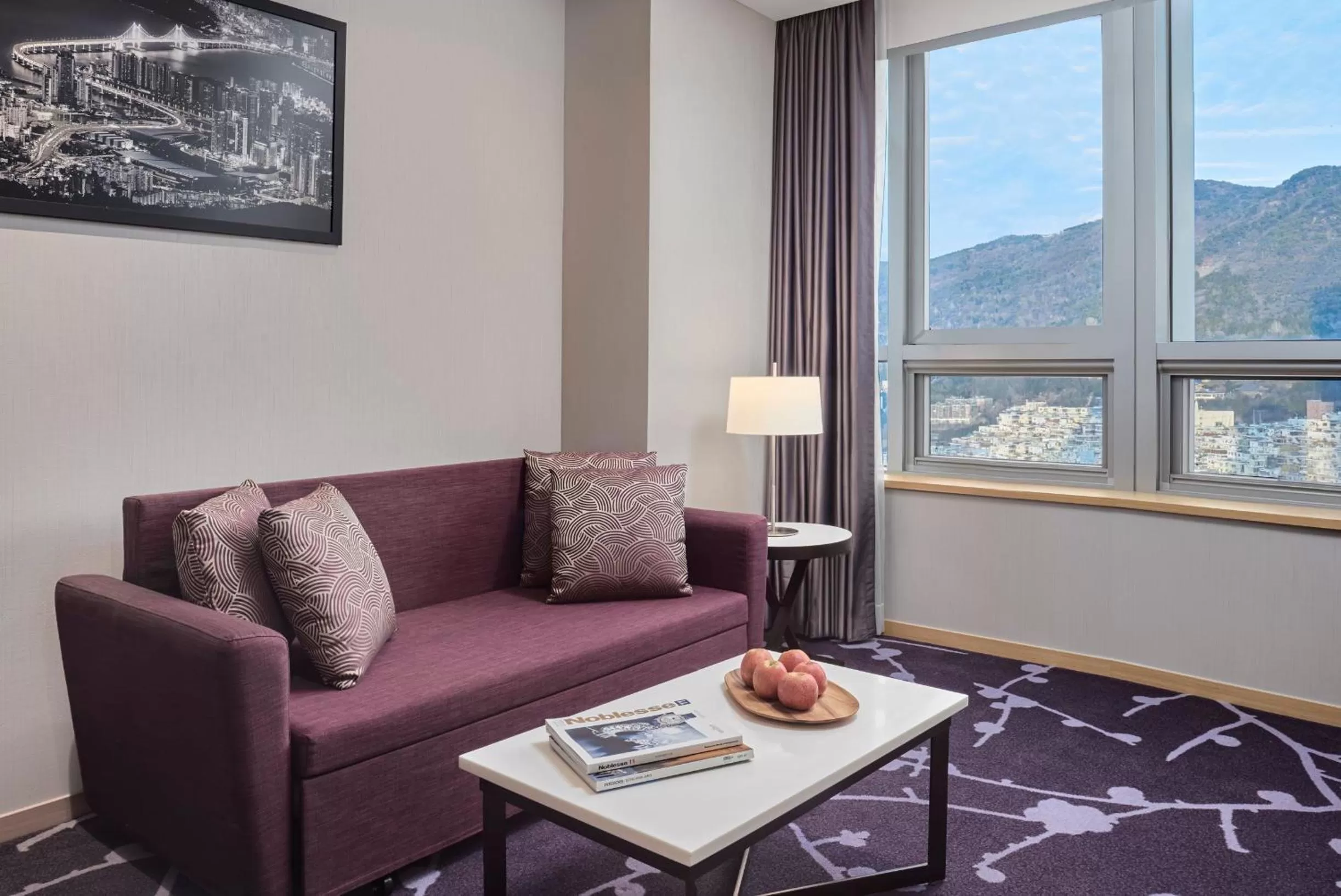 Living room in Avani Central Busan