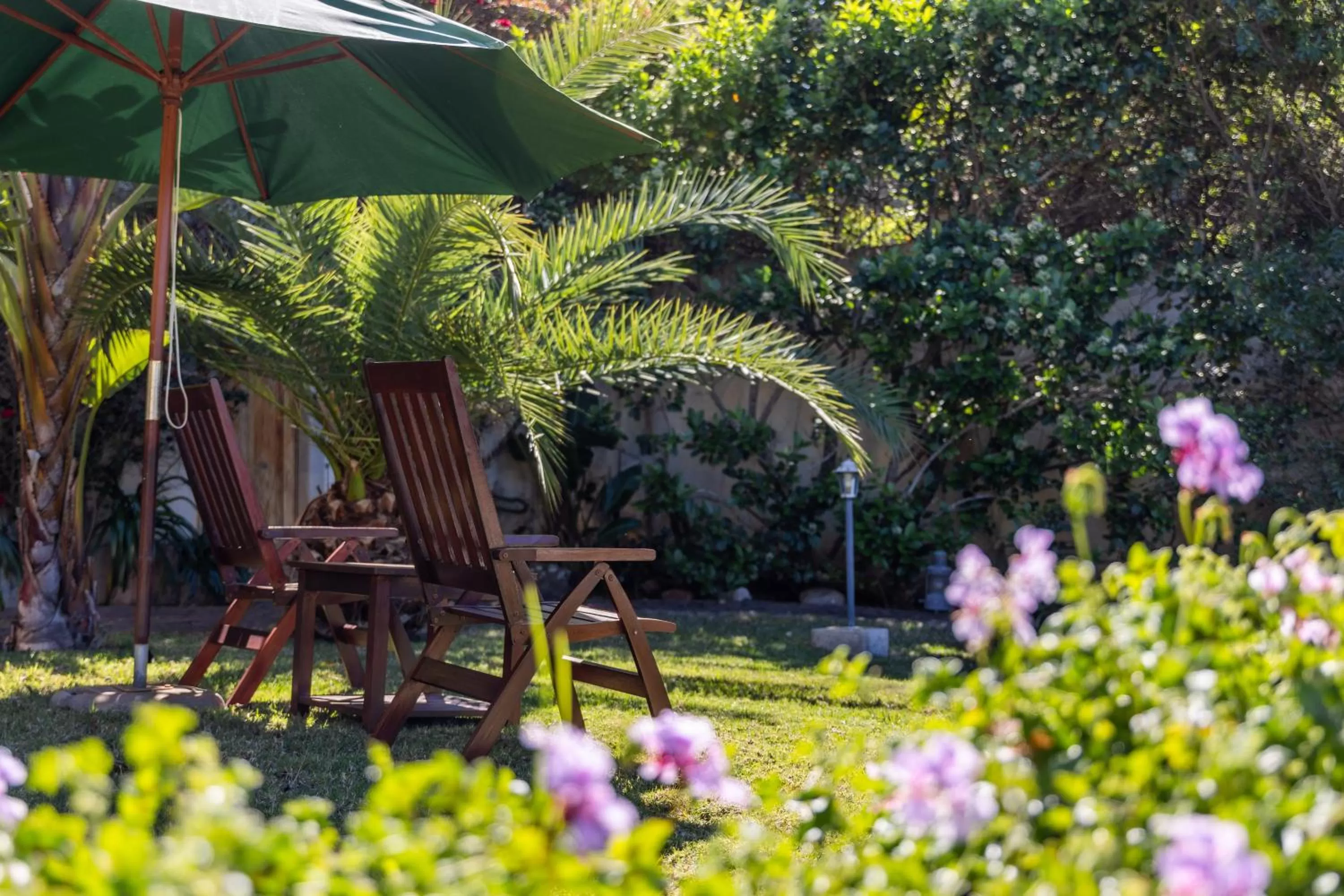 Garden in Gästehaus Pinkepank