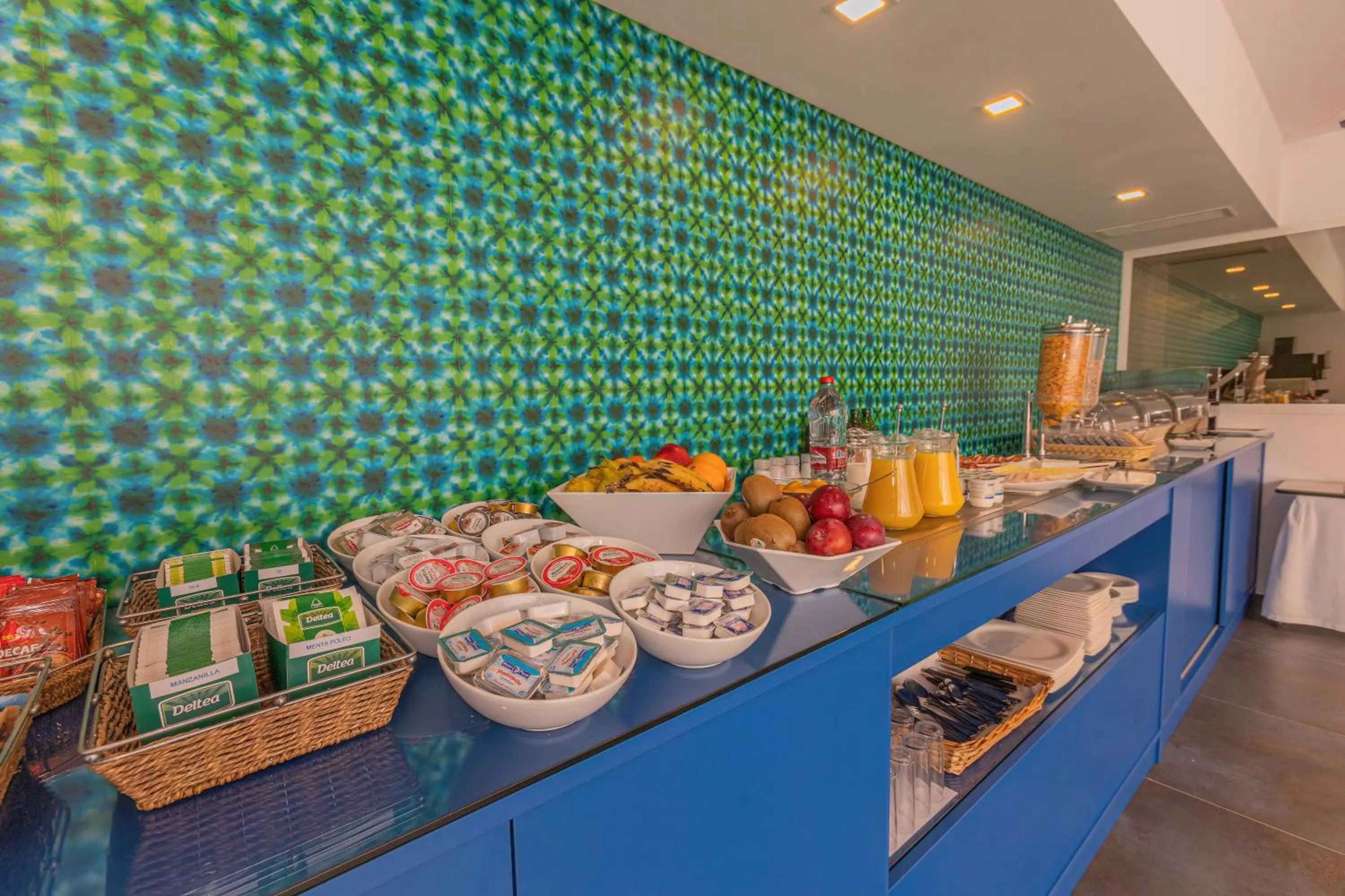 Buffet breakfast in Hotel Adiafa