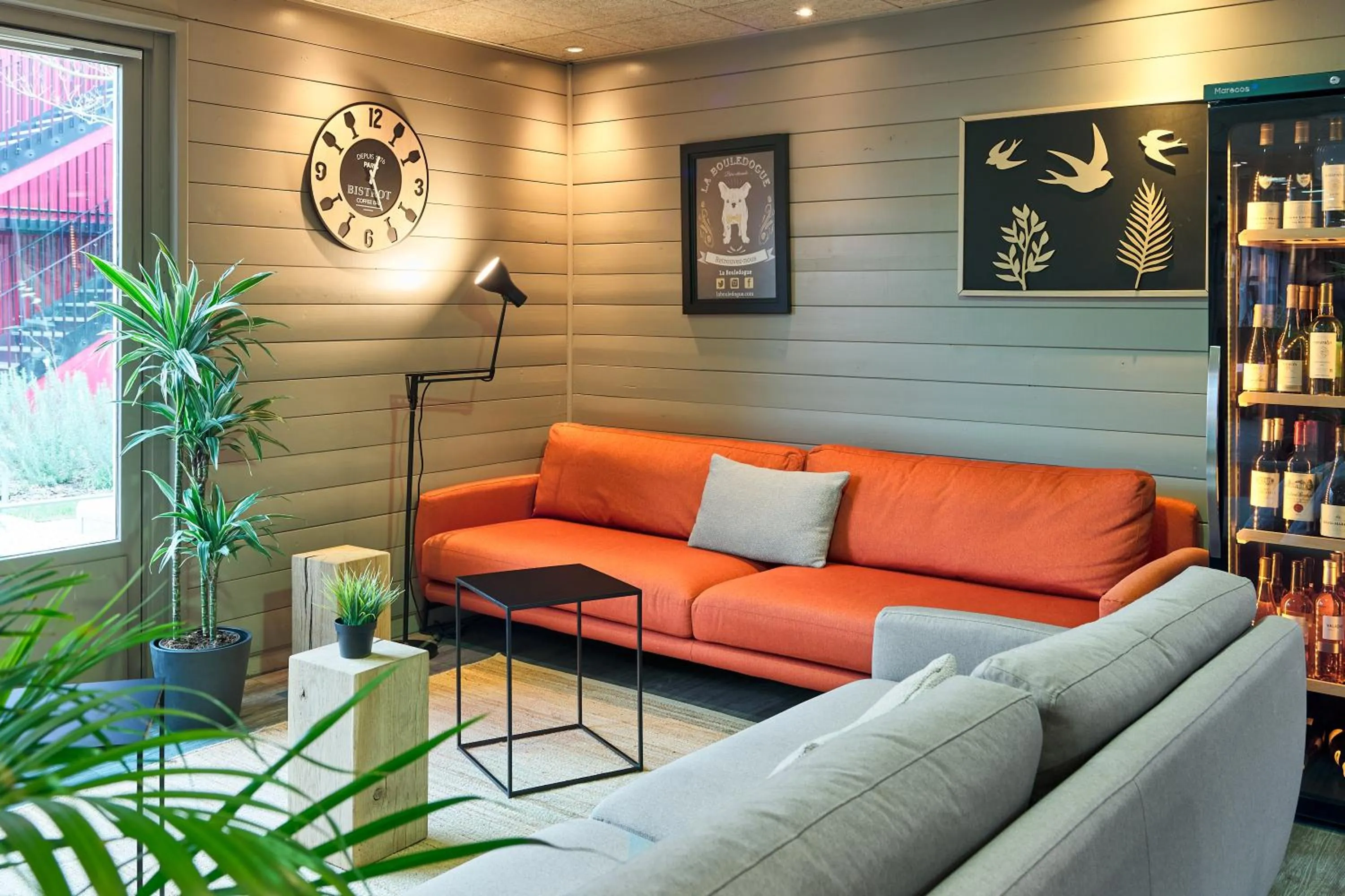 Living room in Campanile NATURE - Villennes sur Seine Poissy