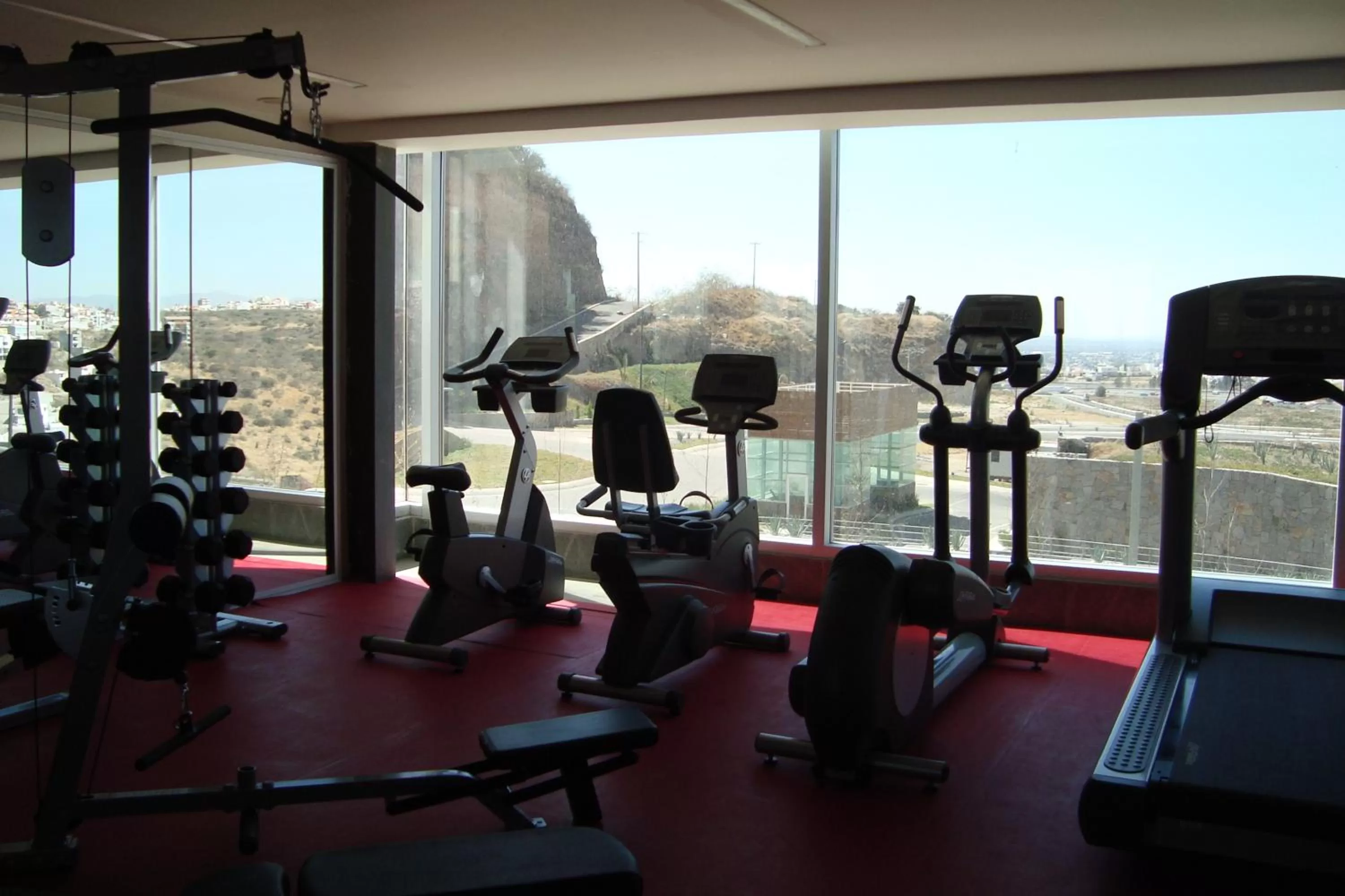 Fitness centre/facilities in Casa Inn Premium Hotel Queretaro