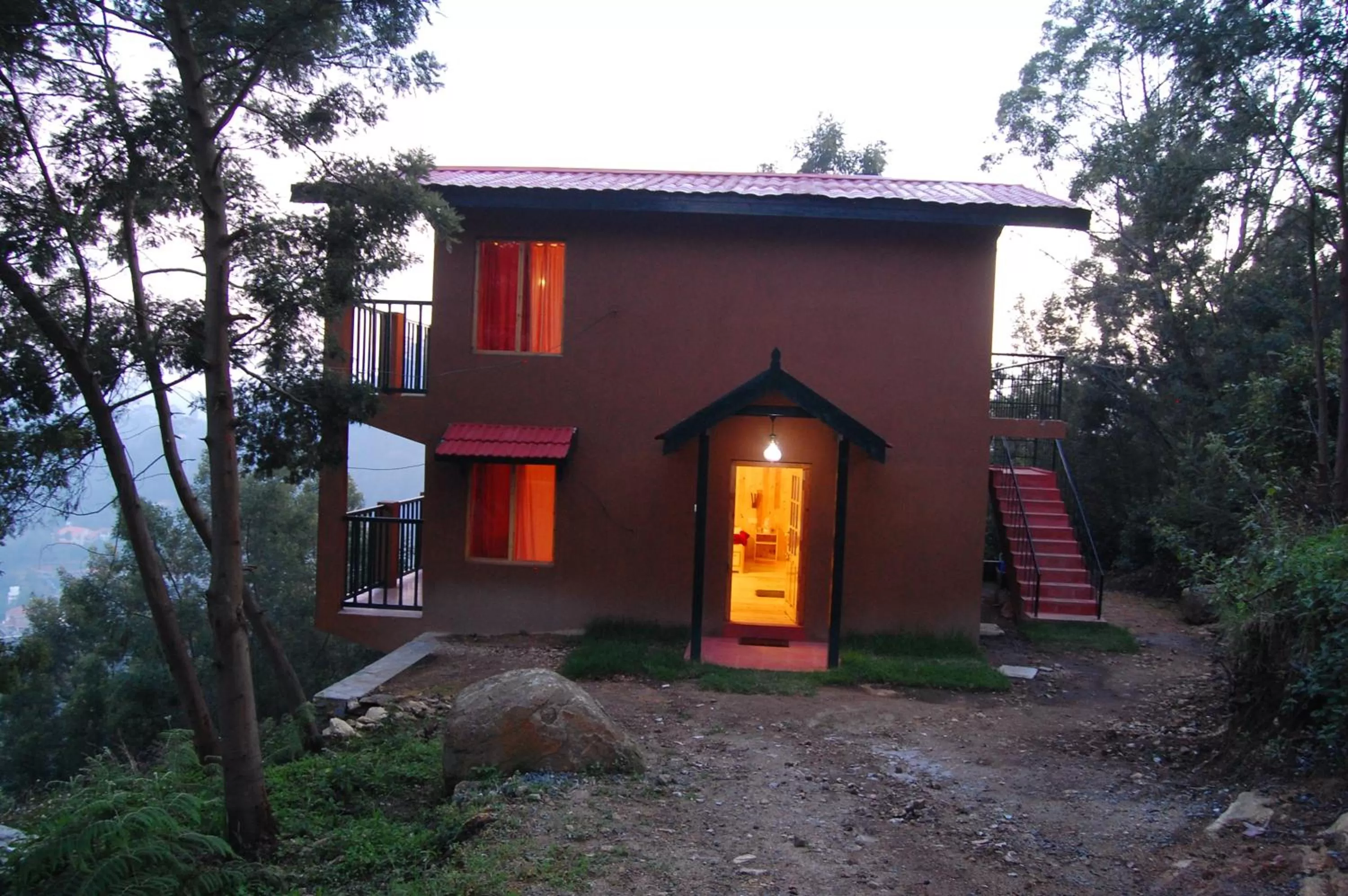 Facade/entrance, Property Building in Surya Holidays Kodaikanal