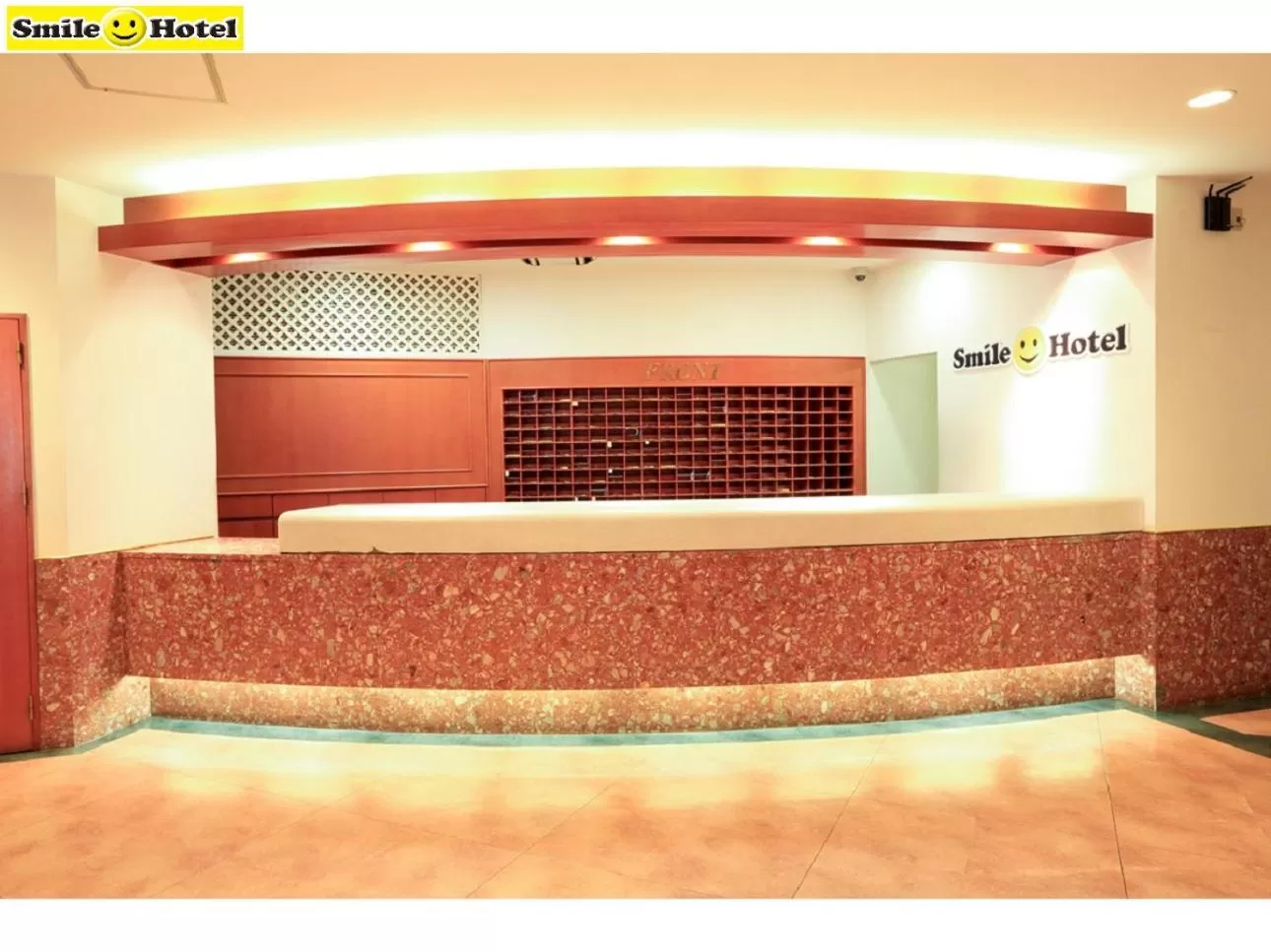 Lobby or reception in Smile Hotel Asahikawa