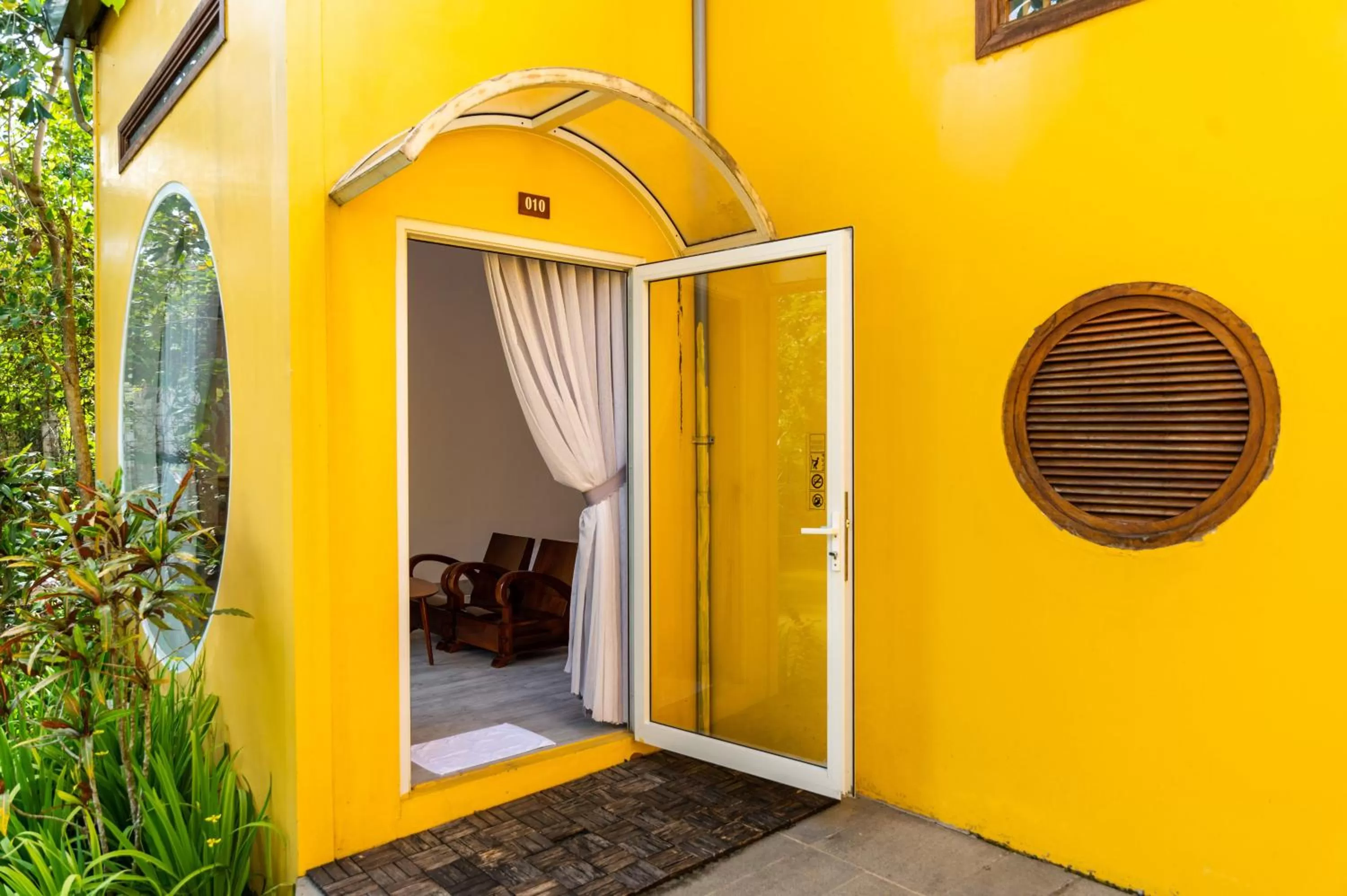 Bedroom in Binh Minh Eco Lodge