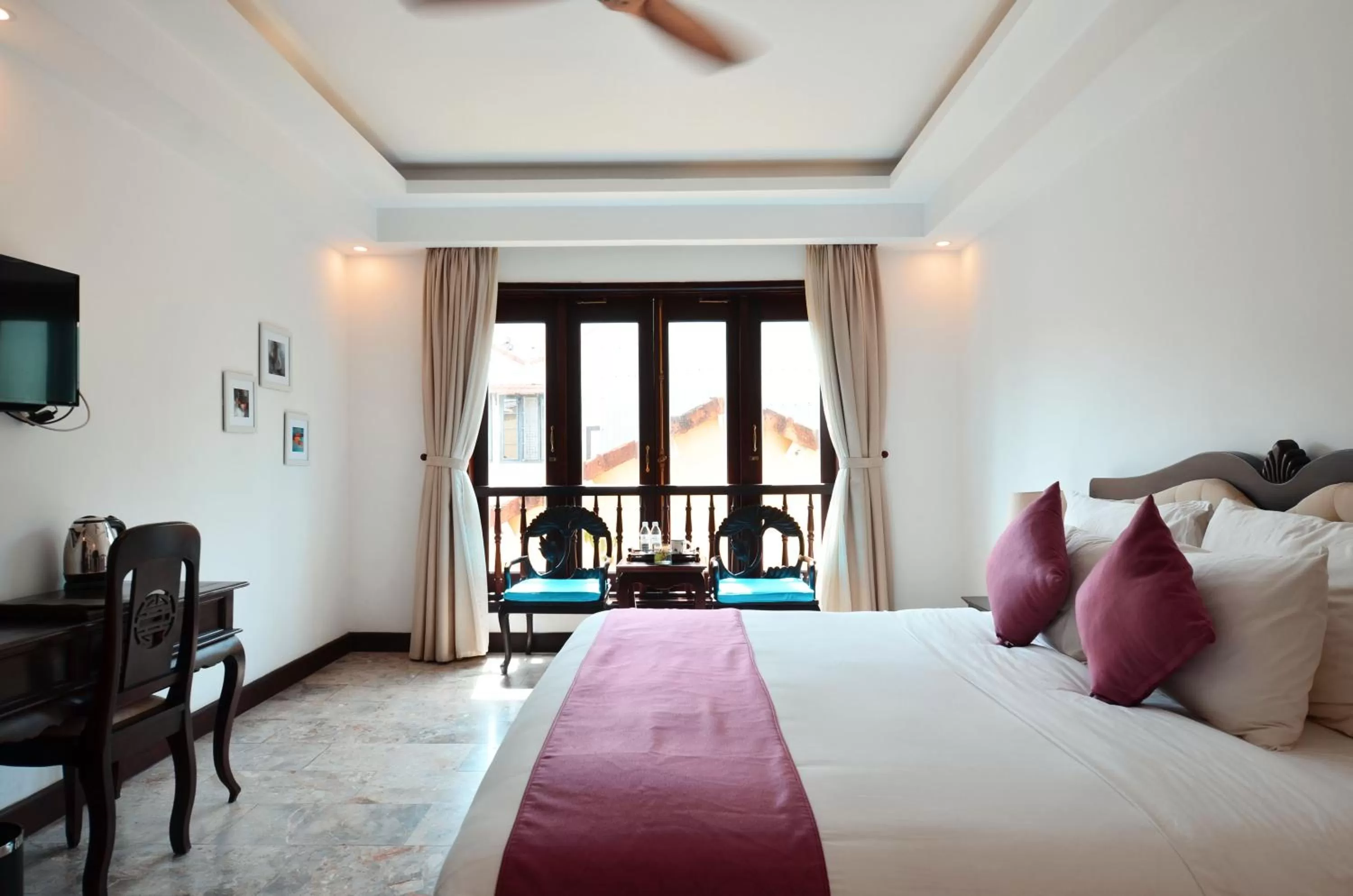 Bedroom, Bed in Hoian Central Hotel