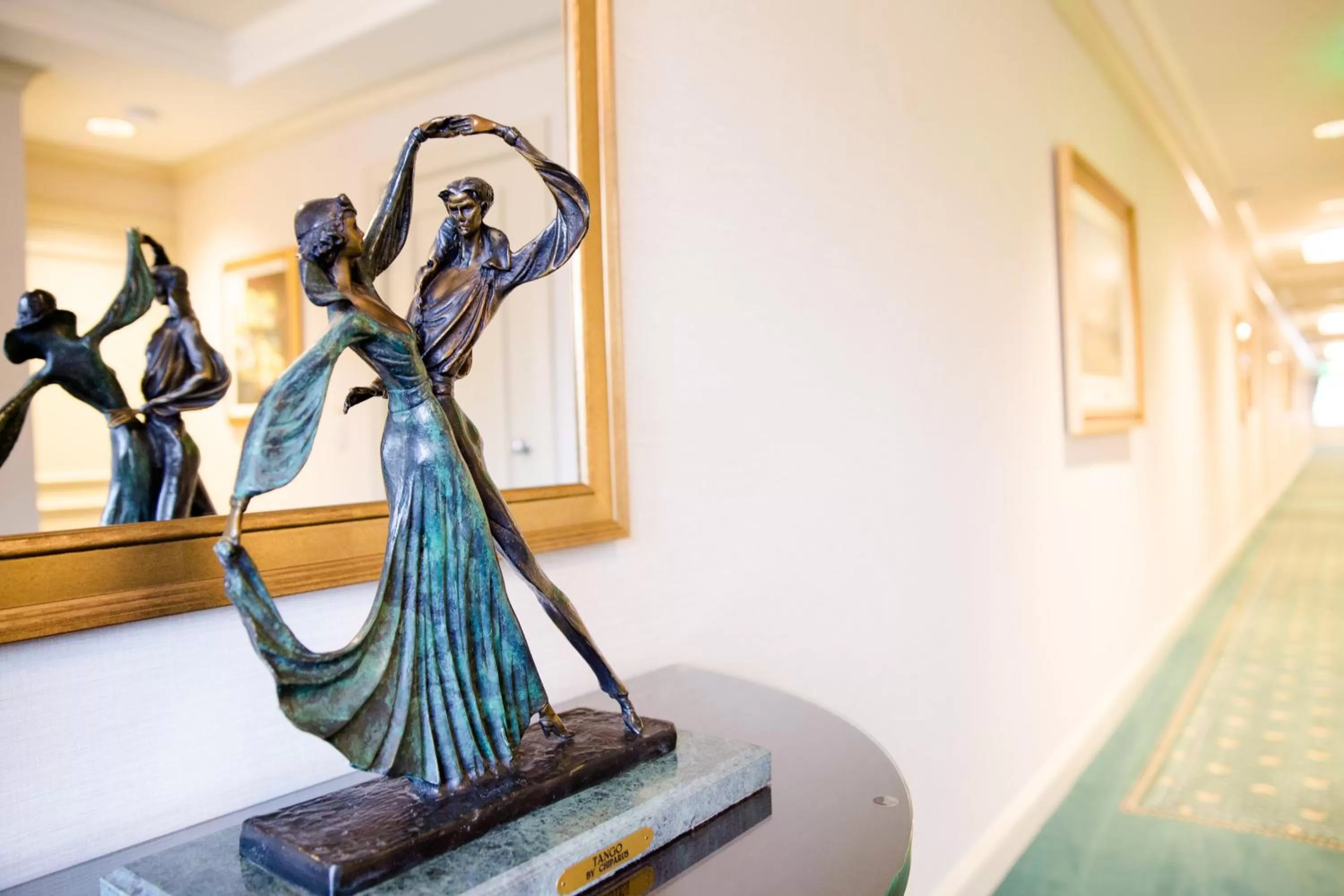 Decorative detail in Bell Tower Hotel