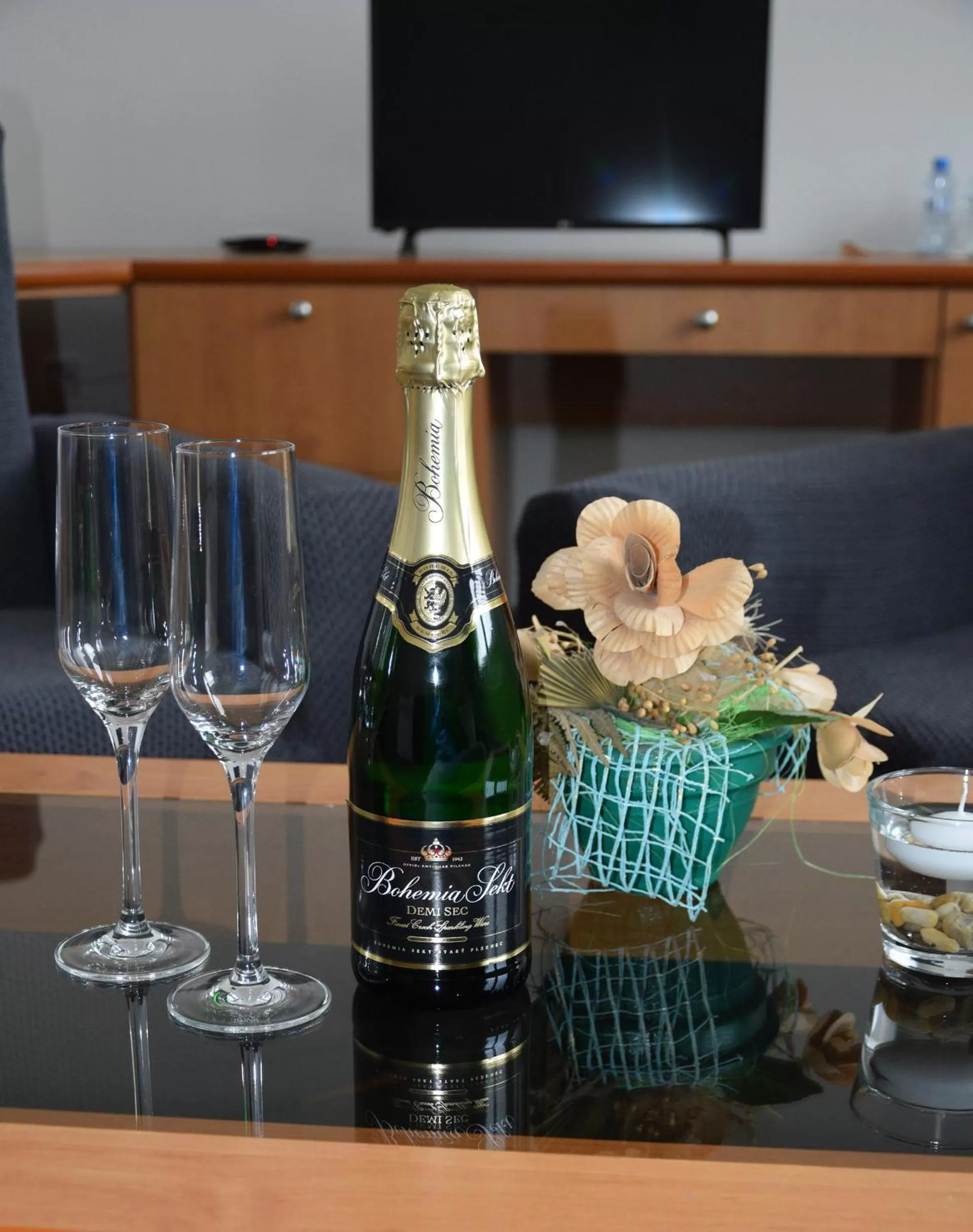 TV/Entertainment Center in Hotel Jaškovská Krčma