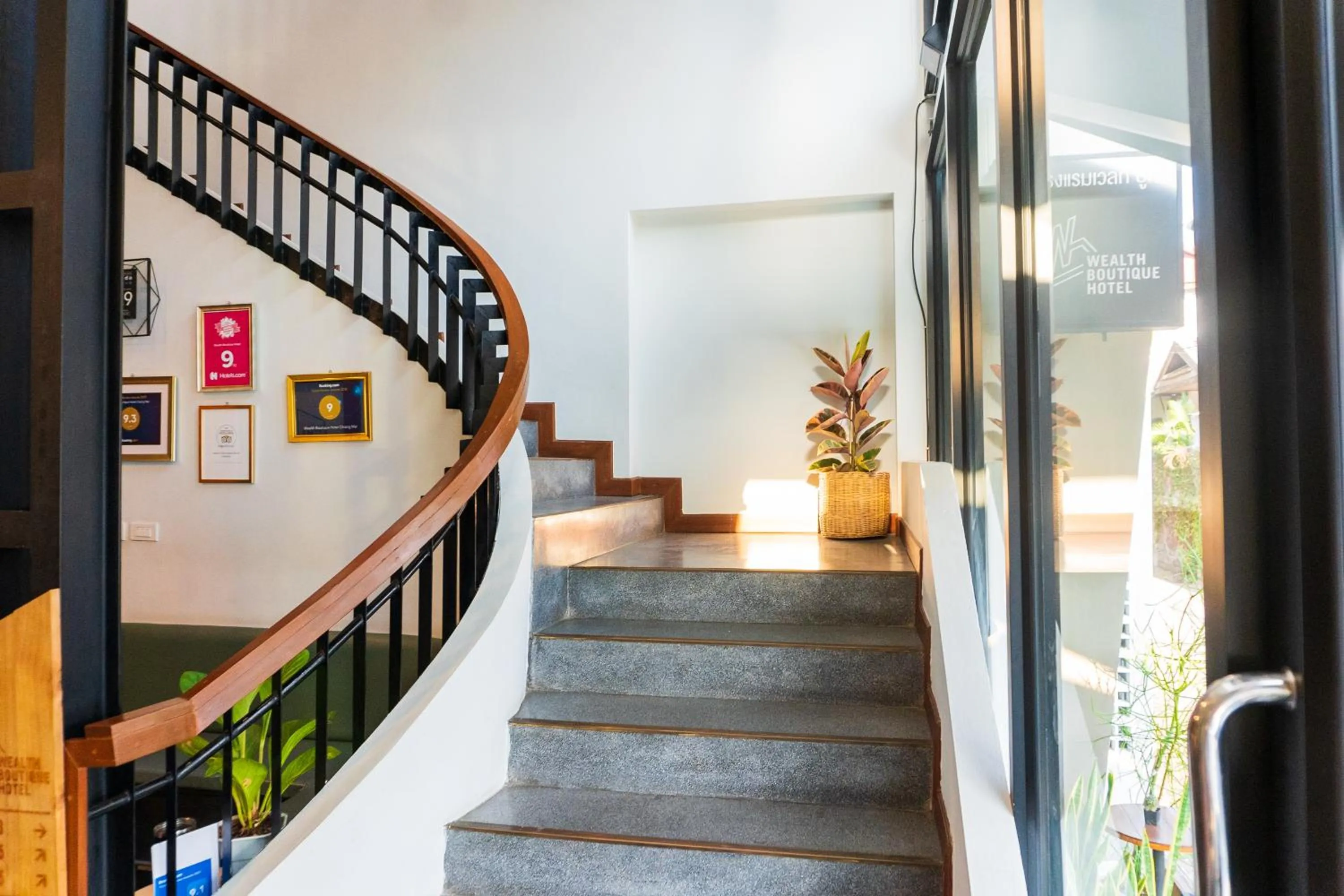 Property building in Wealth Boutique Hotel Chiang Mai