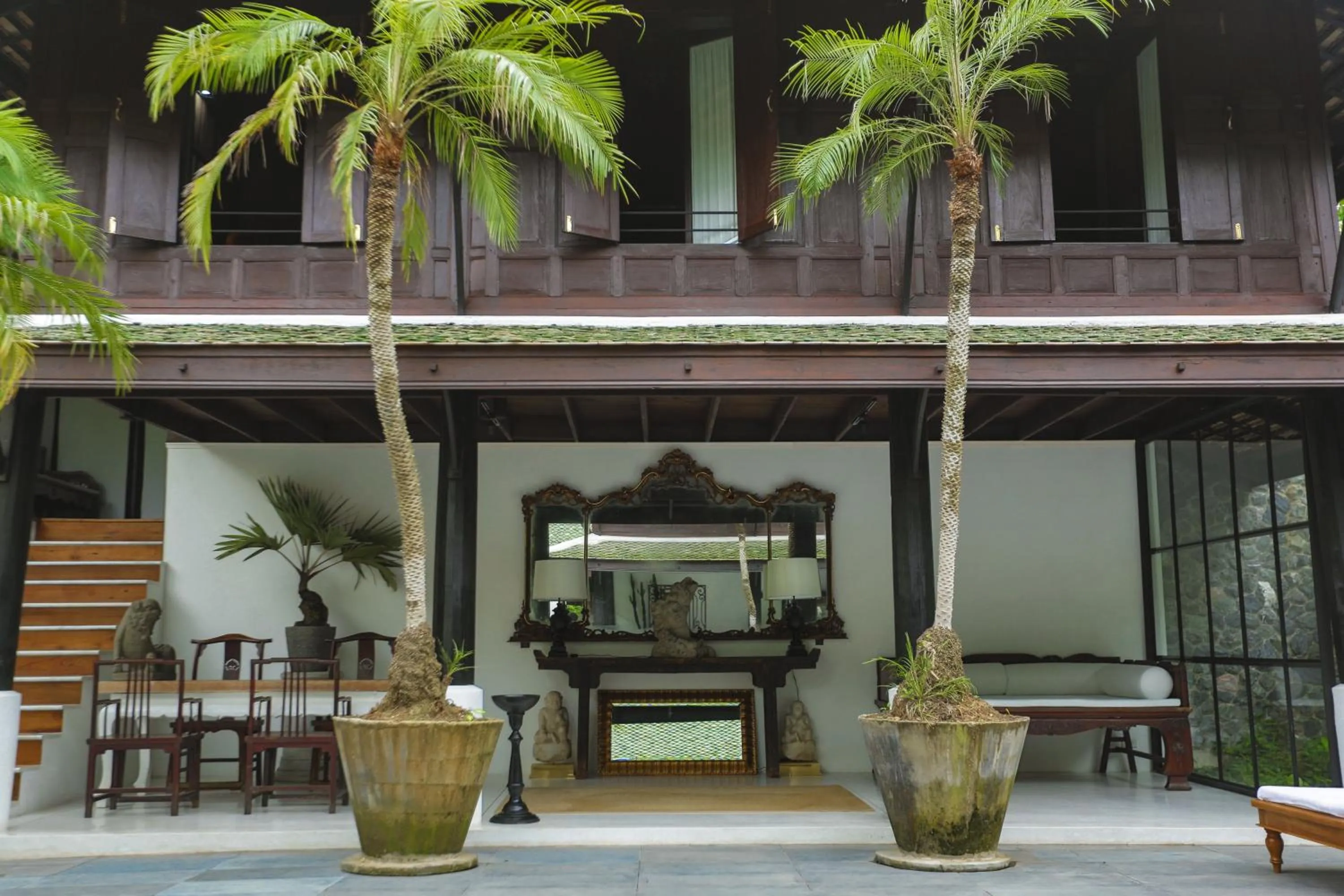 Living room in Villa Mahabhirom