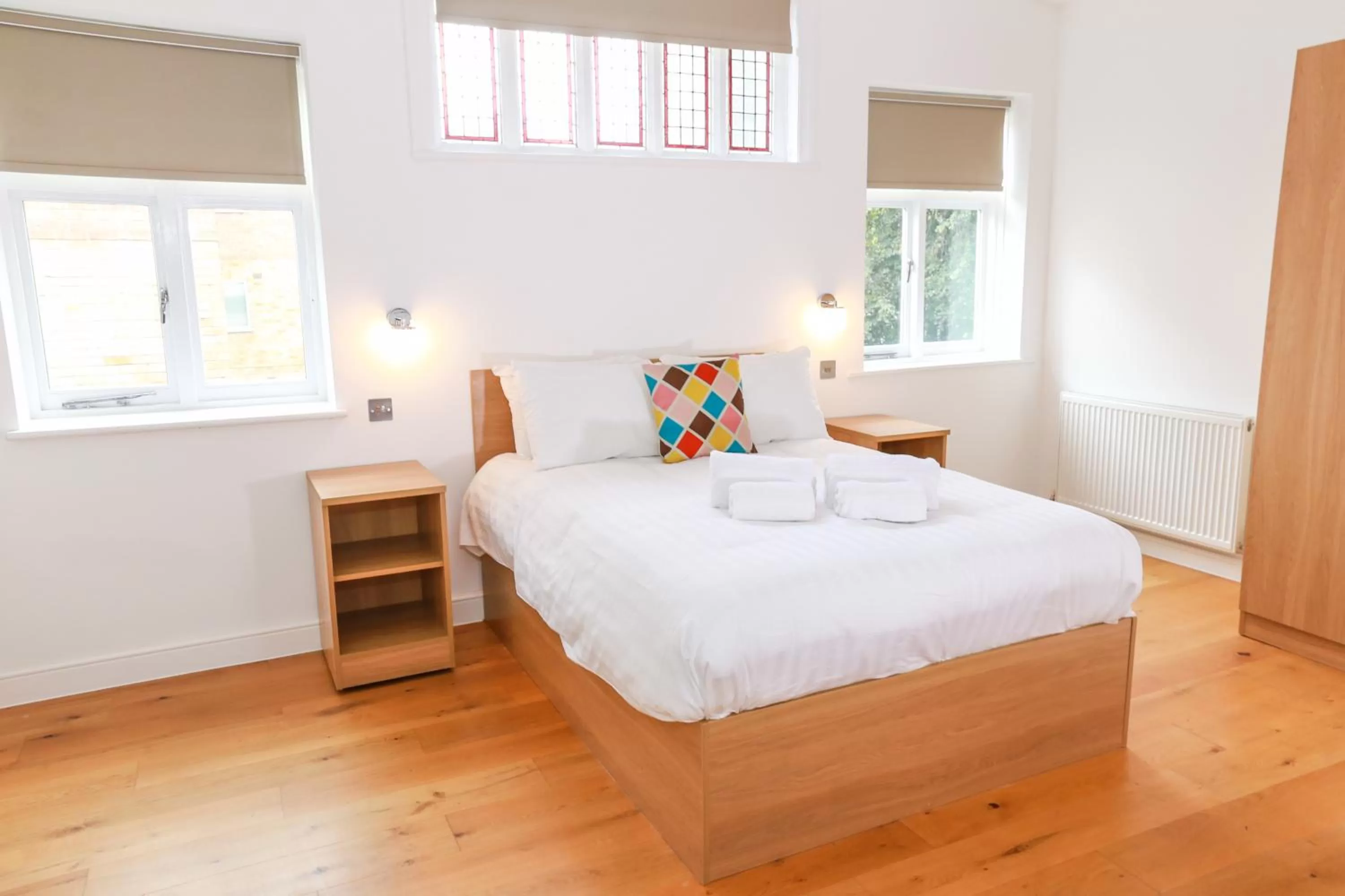 Photo of the whole room, Bed in Flexistay Leicester Gable Aparthotel