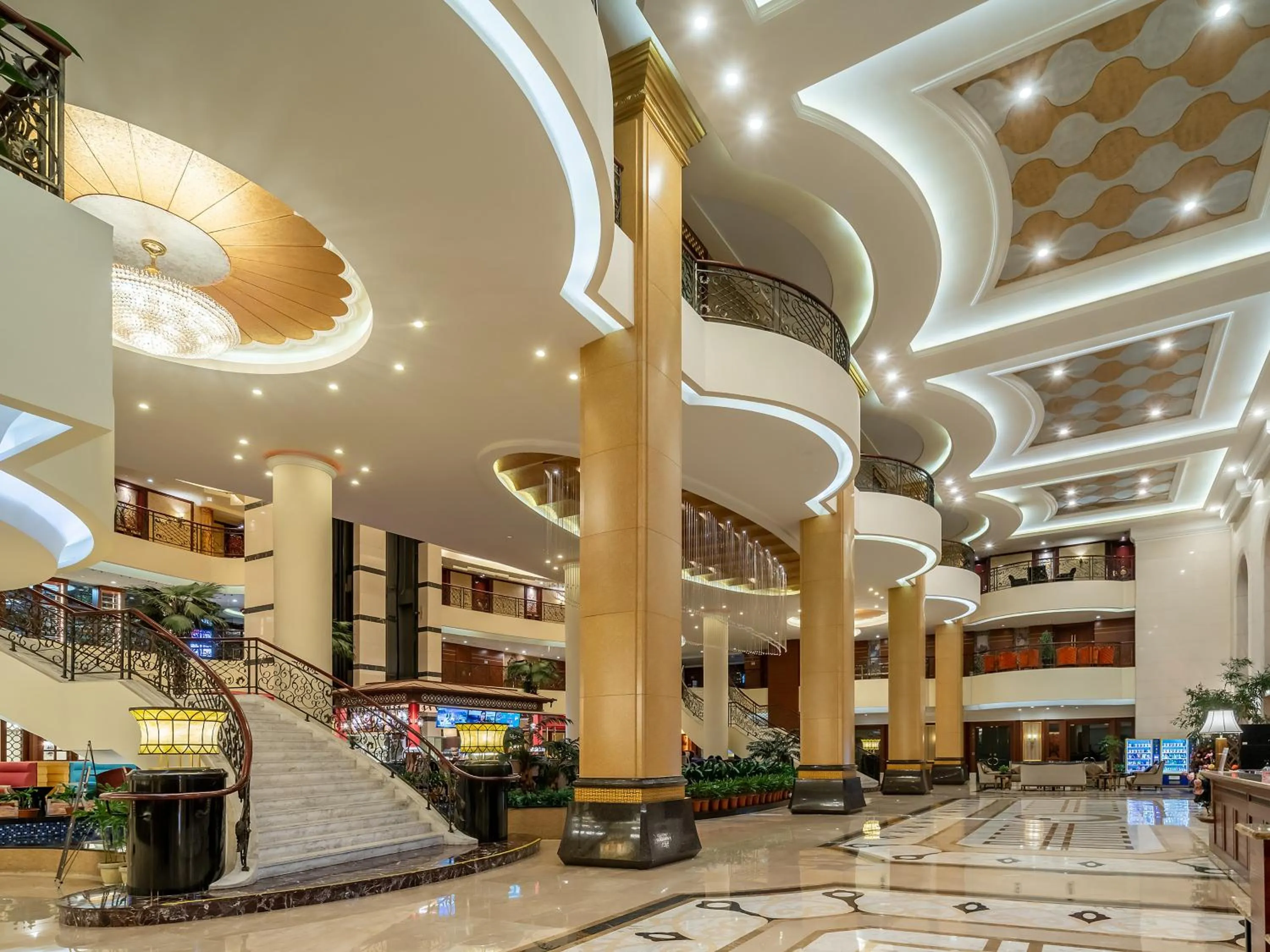 Lobby or reception in Wyndham Shanghai Hongqiao