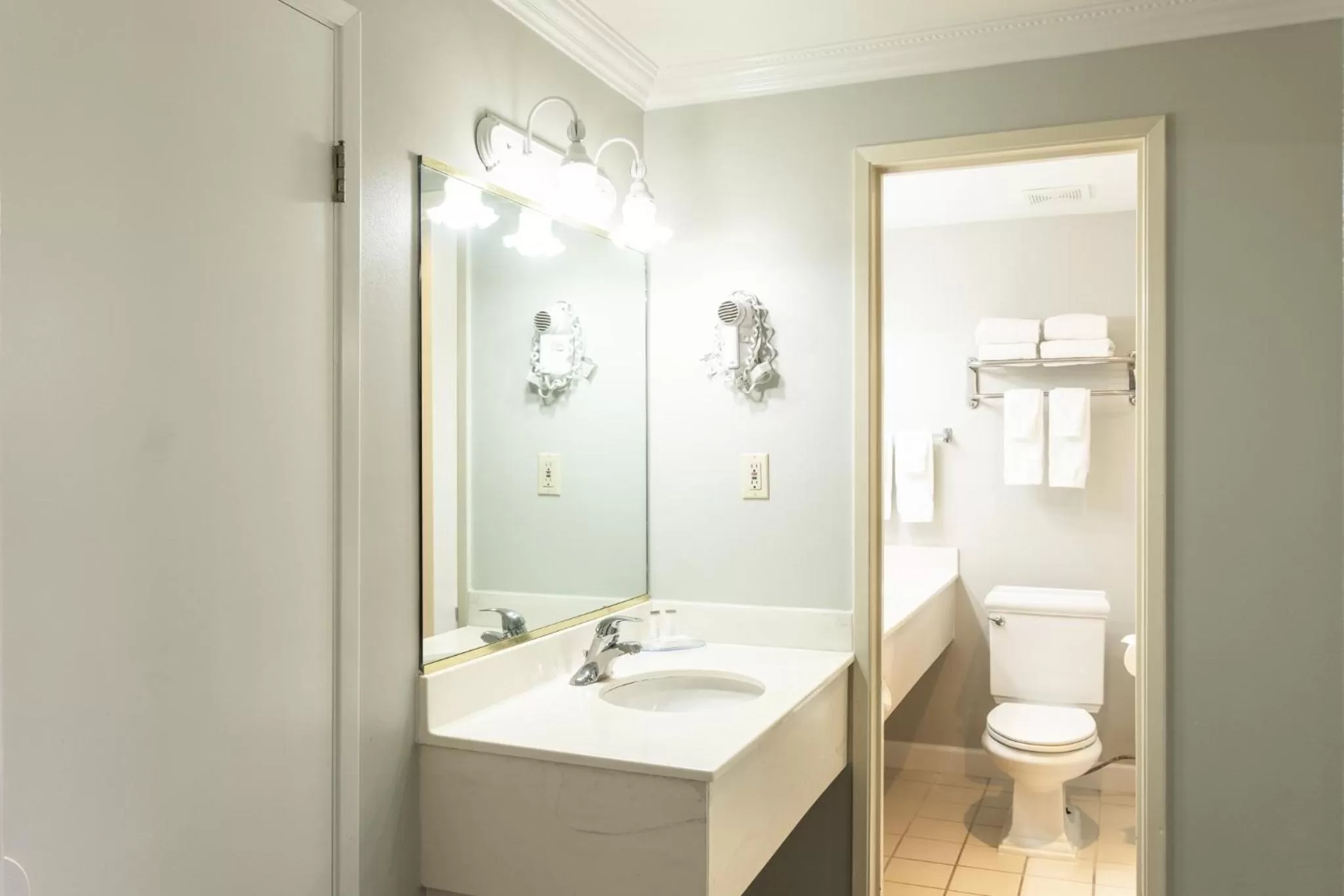 Bathroom in Travelodge by Wyndham Monterey Bay