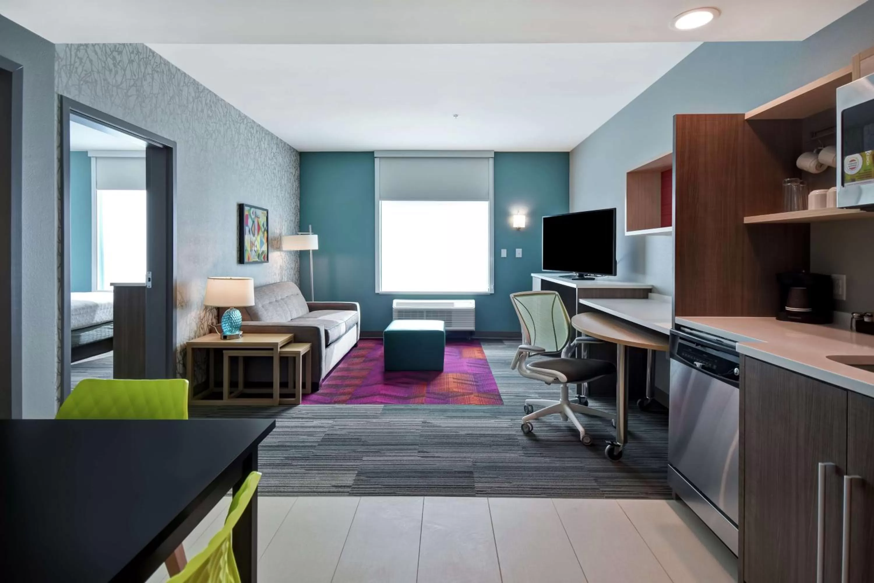 King Suite - Hearing Accessible/Non-Smoking in Home2 Suites By Hilton Shreveport