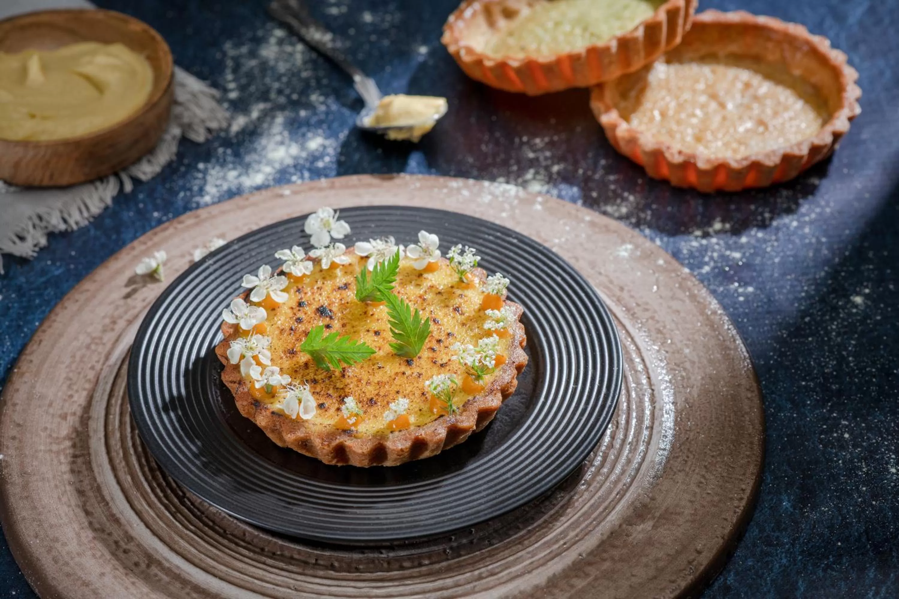 Food close-up in Judge's Lodging