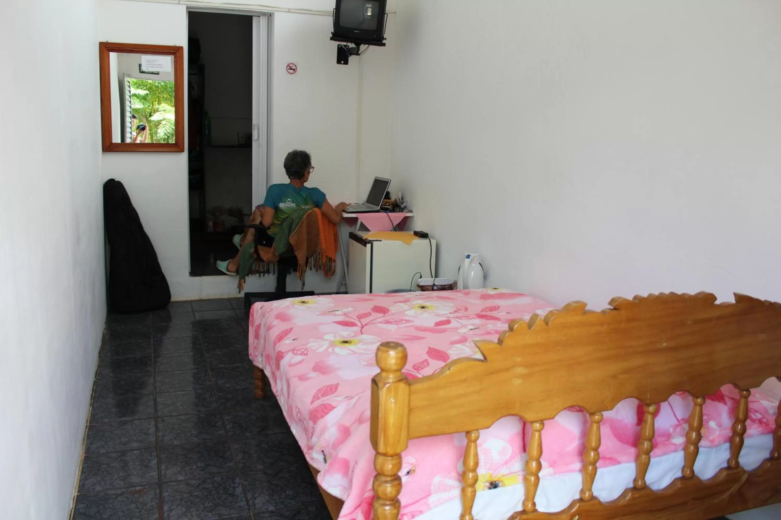 Living room in Pousada Oliveira