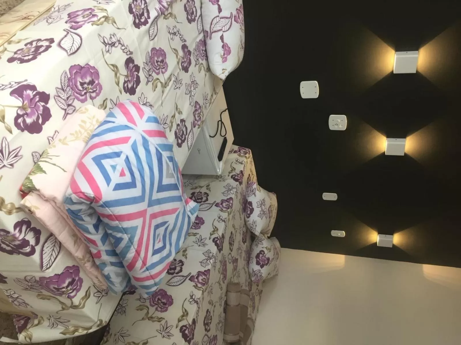 Bed in Pousada Rabake