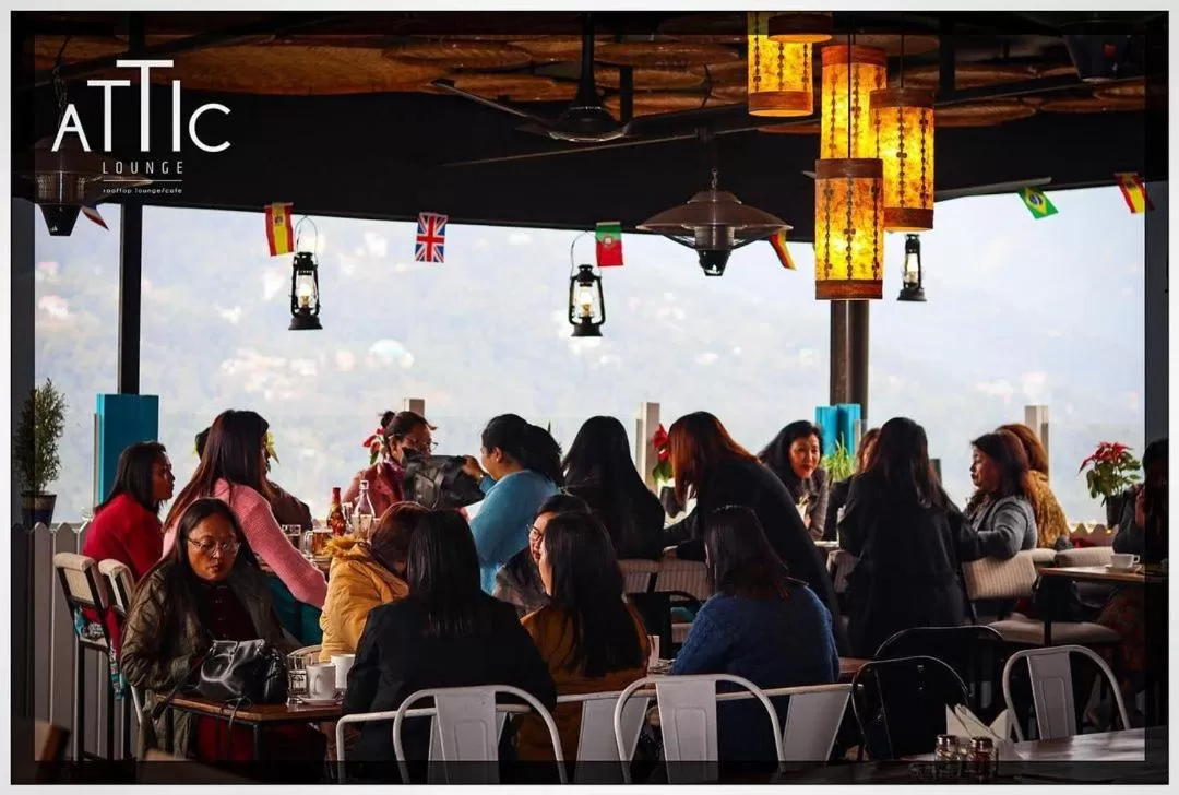 Lounge or bar in Five Gangtok