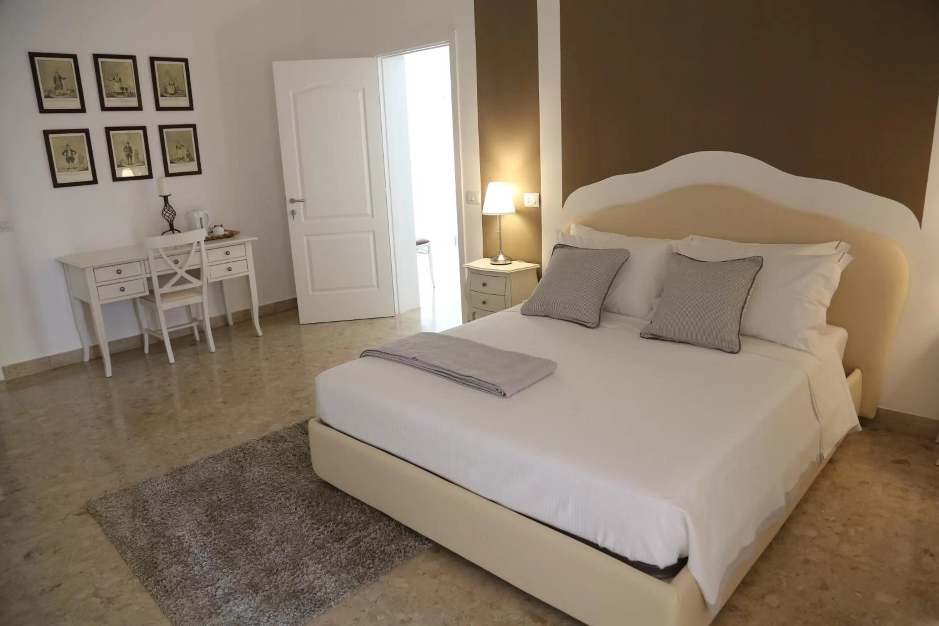 Photo of the whole room, Bed in Dimi House