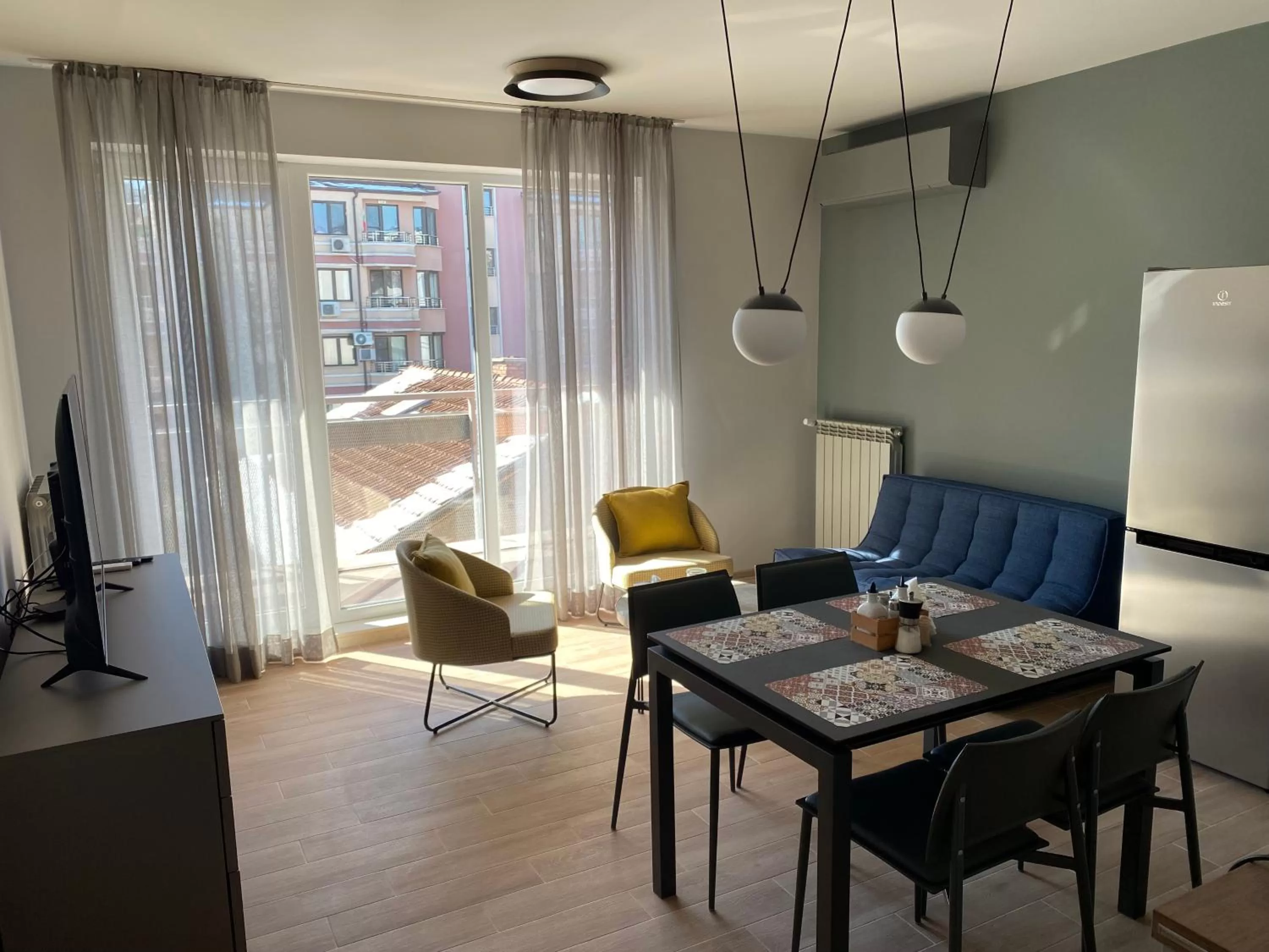 TV and multimedia, Dining Area in 7th Sense boutique apartments
