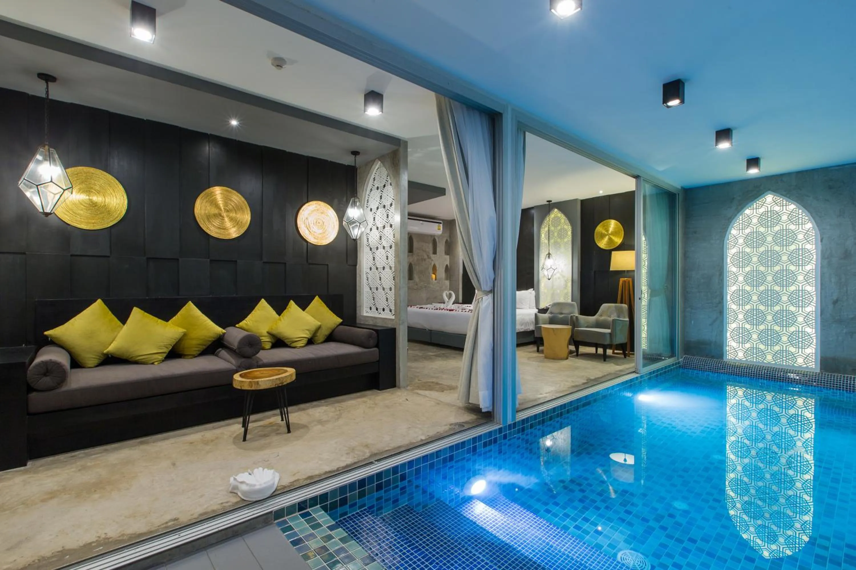 Seating area in Patong Signature Boutique Hotel