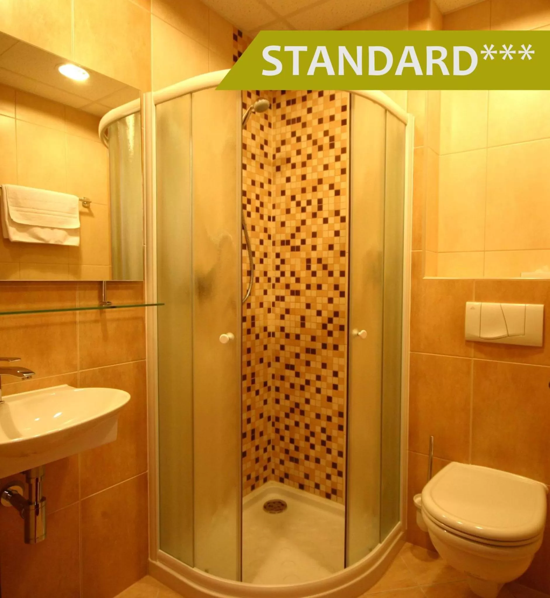 Bathroom in Hotel Ludmila