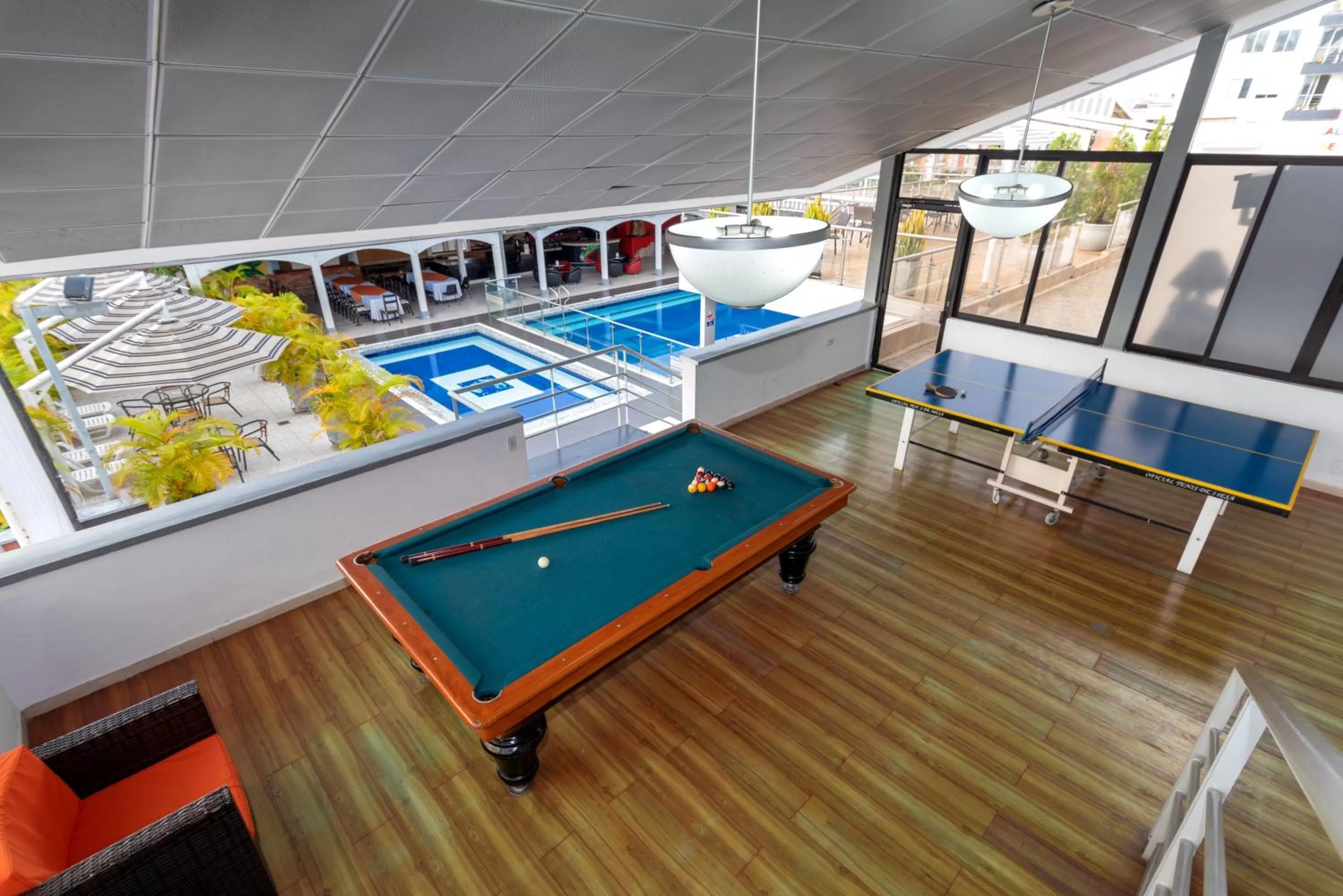 Billiard in Hotel Chicamocha