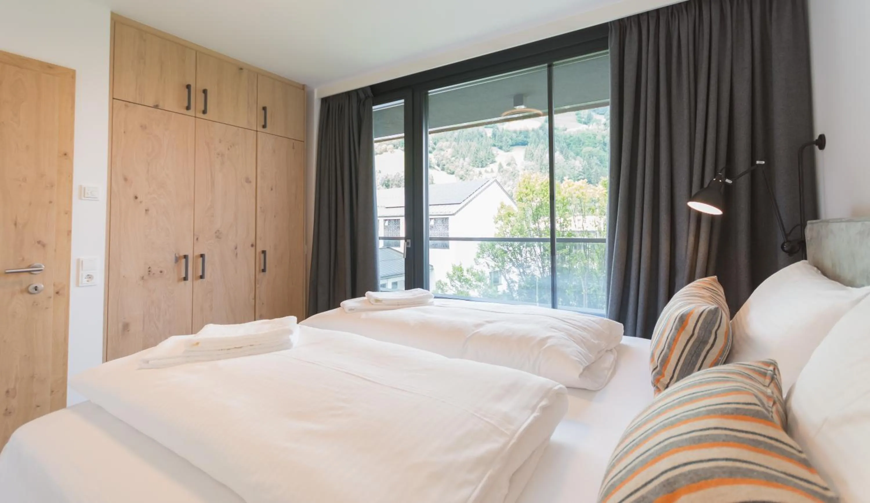 Bedroom, Bed in Schönblick Residence - Absolut Alpine Apartments