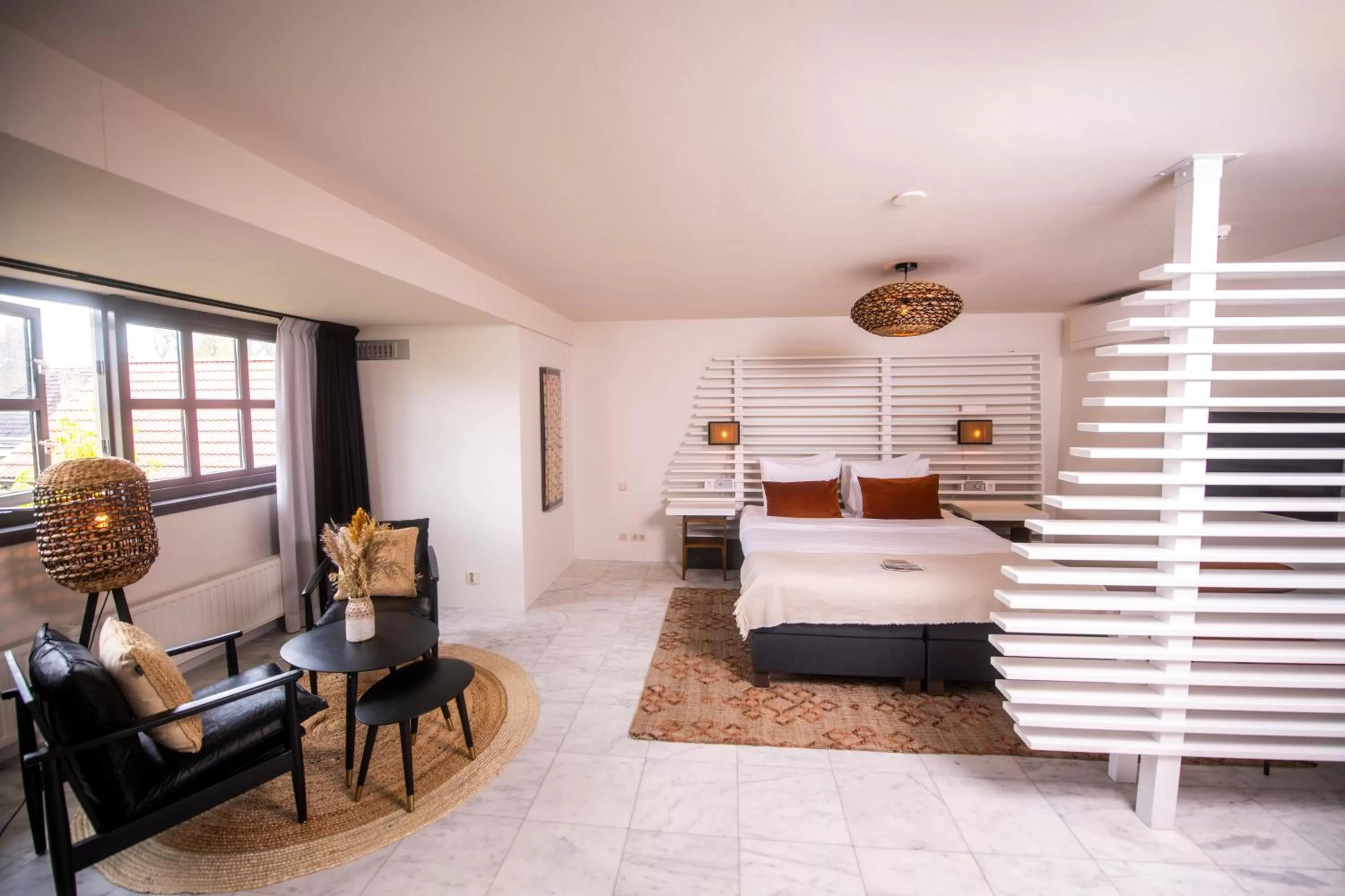 Bed in Nobel Hotel Ameland