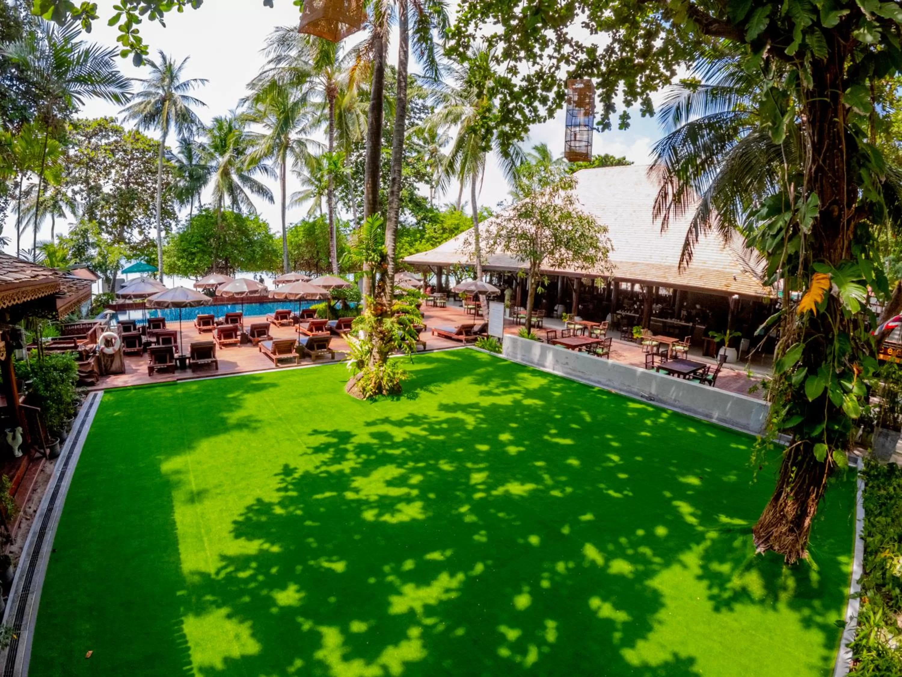 Patio in Chaweng Garden Beach Resort - SHA Plus