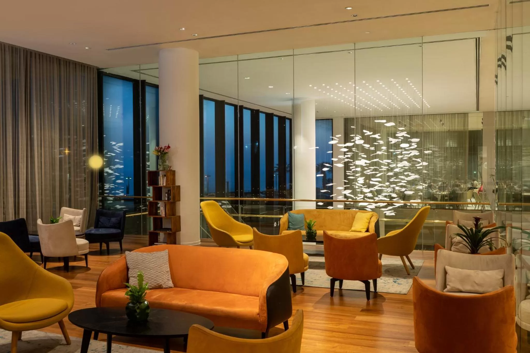 Lobby or reception in Vert Lagoon Netanya By AFI Hotels