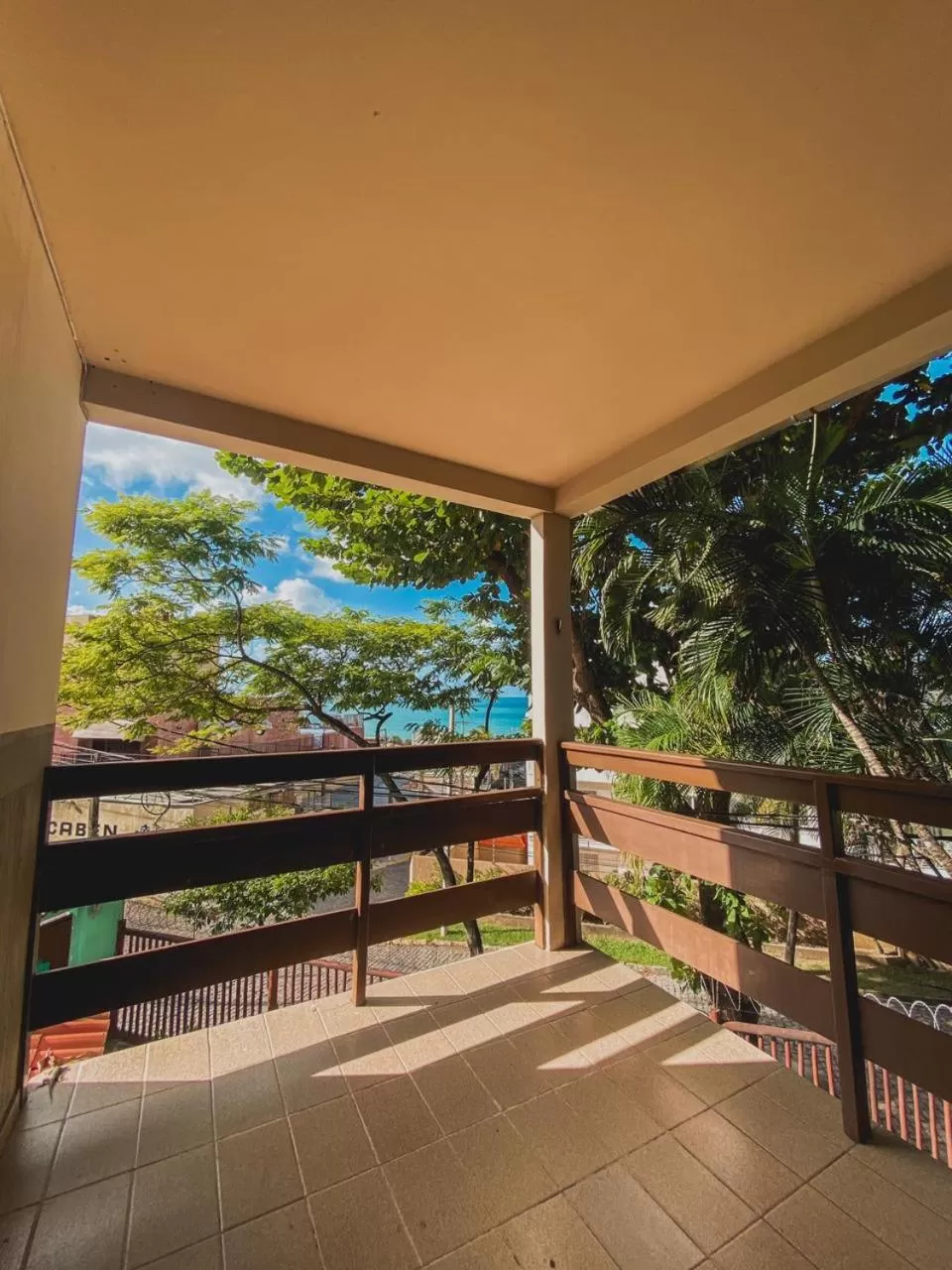 Balcony/Terrace in Pousada Casarão 2030