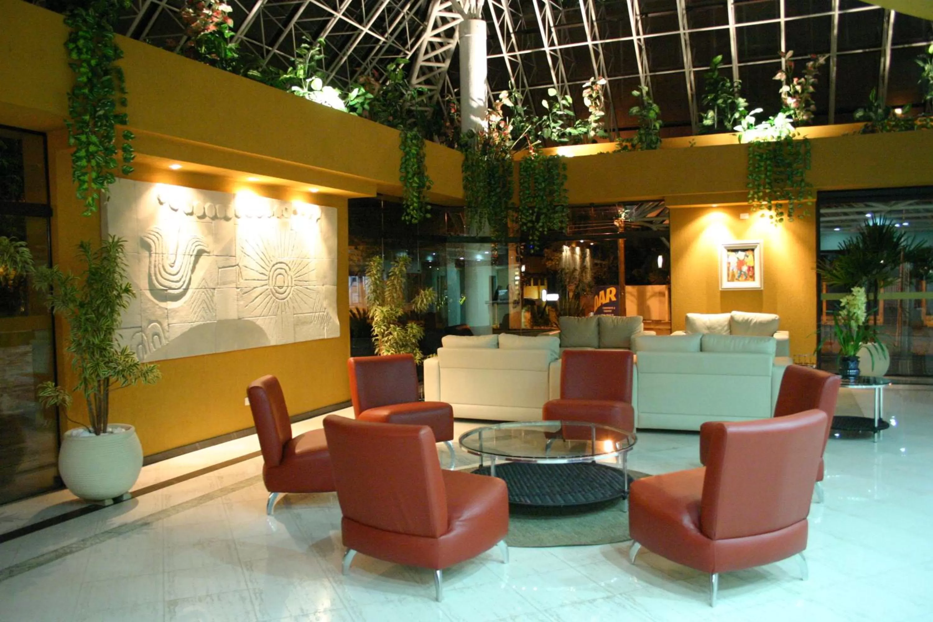 Communal lounge/ TV room, Lobby/Reception in Hotel Solarium Express