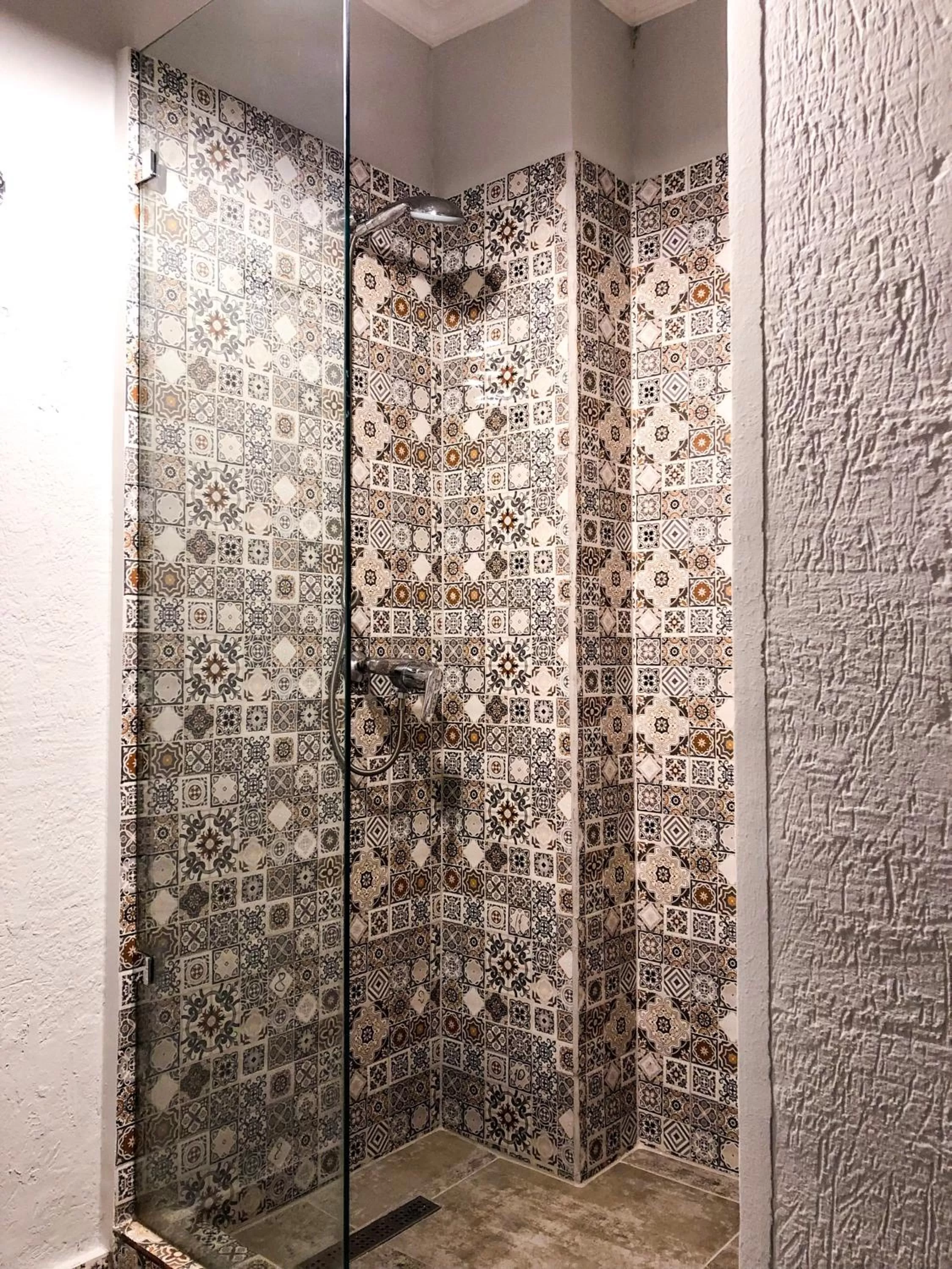 Shower in Check Point Hotel