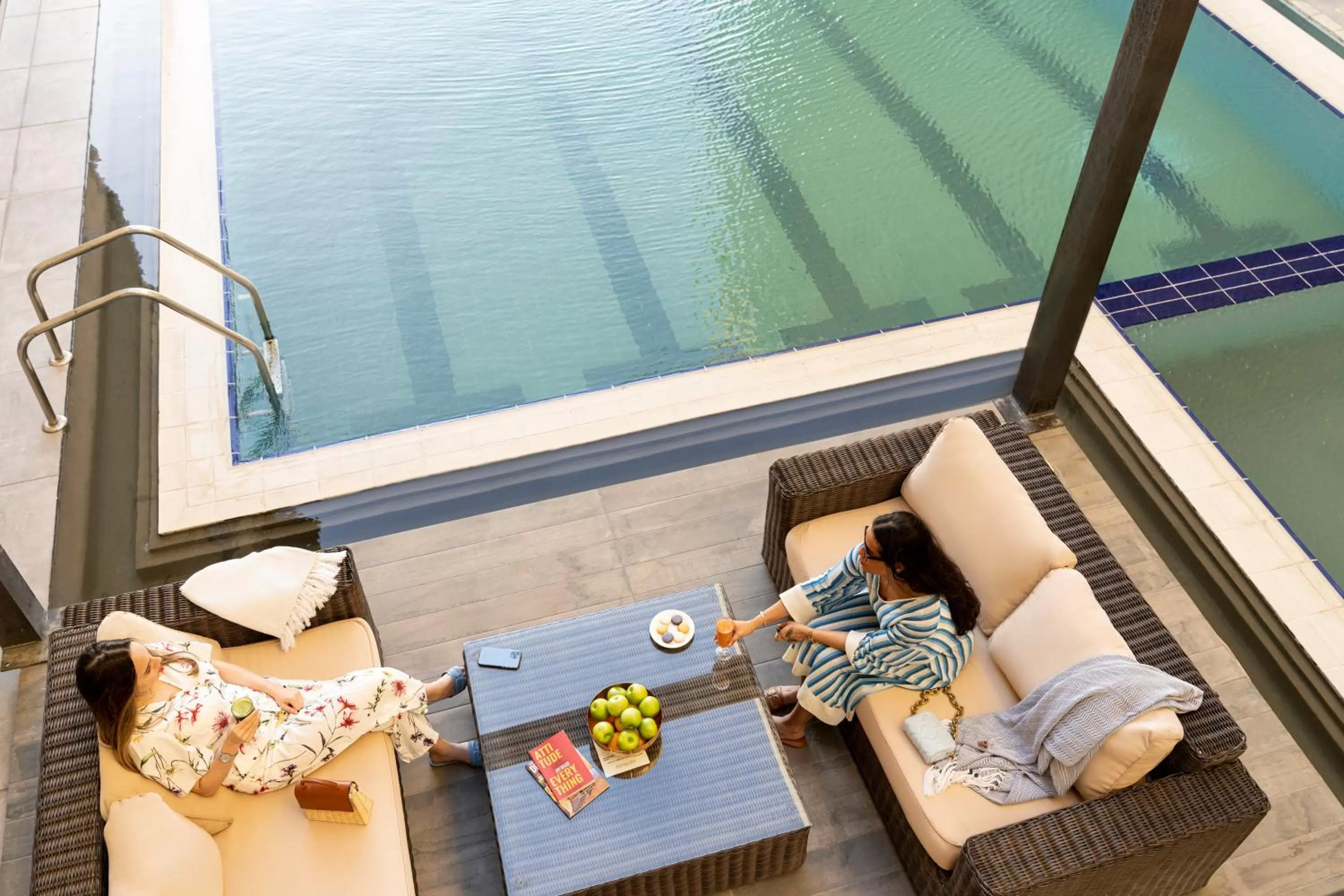 Swimming pool in Adagio Aparthotel Jeddah Malik Road