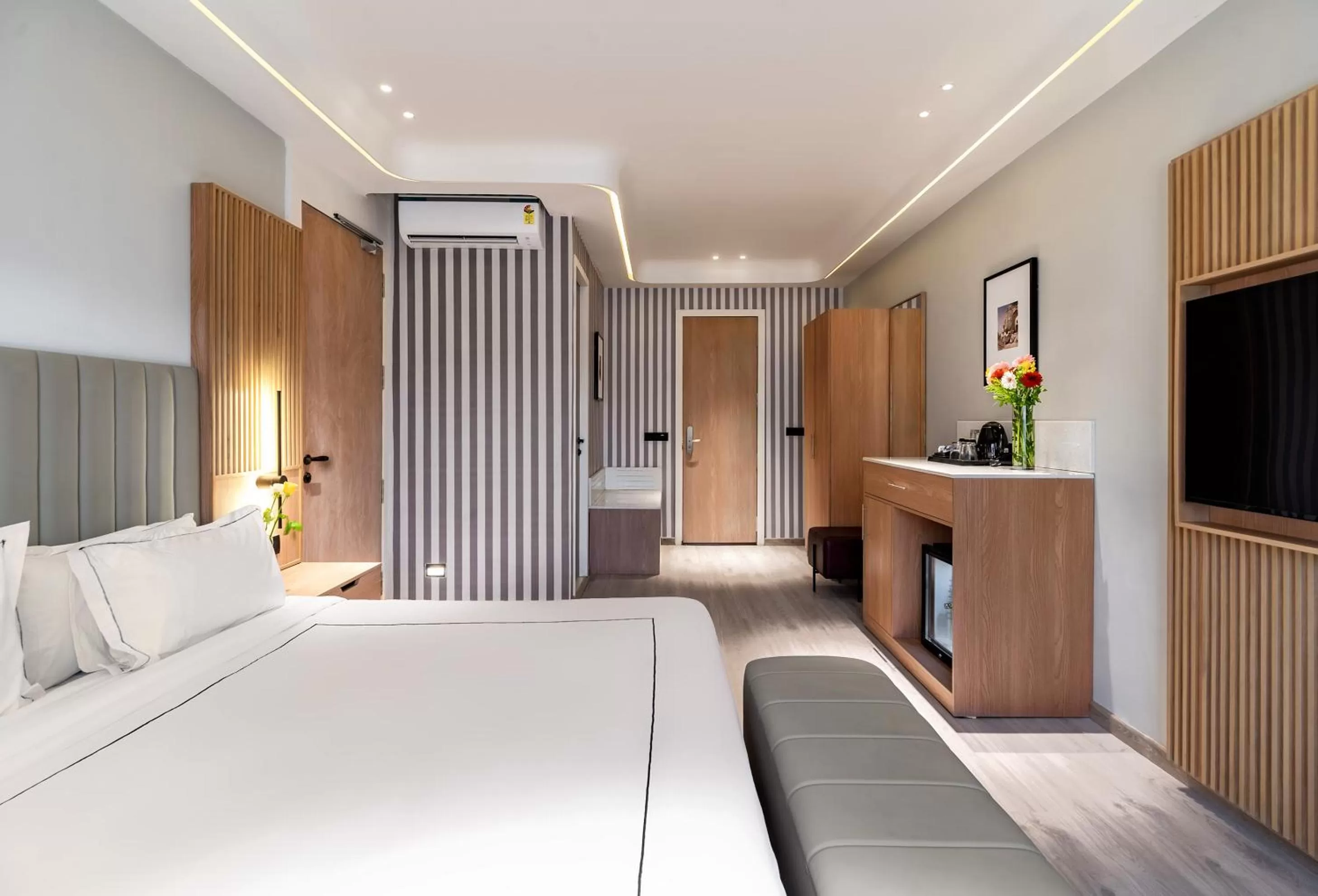 Bed in Downtown Prime A Premium Boutique Hotel Udaipur - My Downtown Hotels