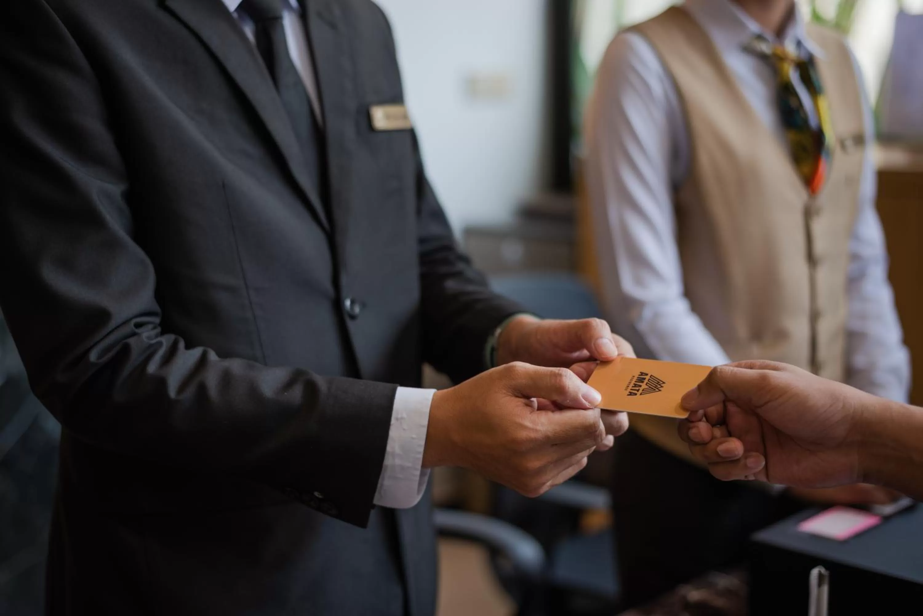 Lobby or reception in AMATA Residence