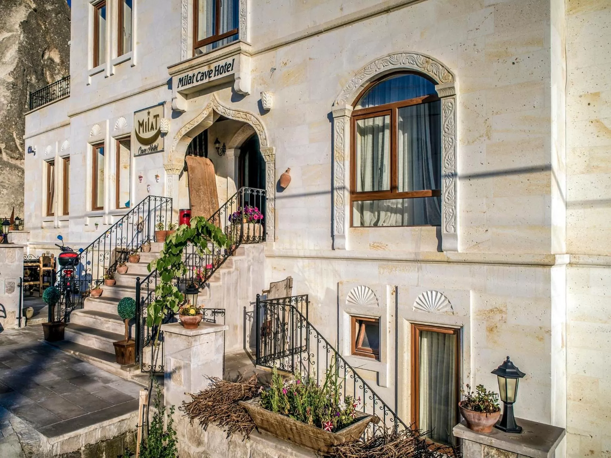 Property building in Milat Cave Hotel